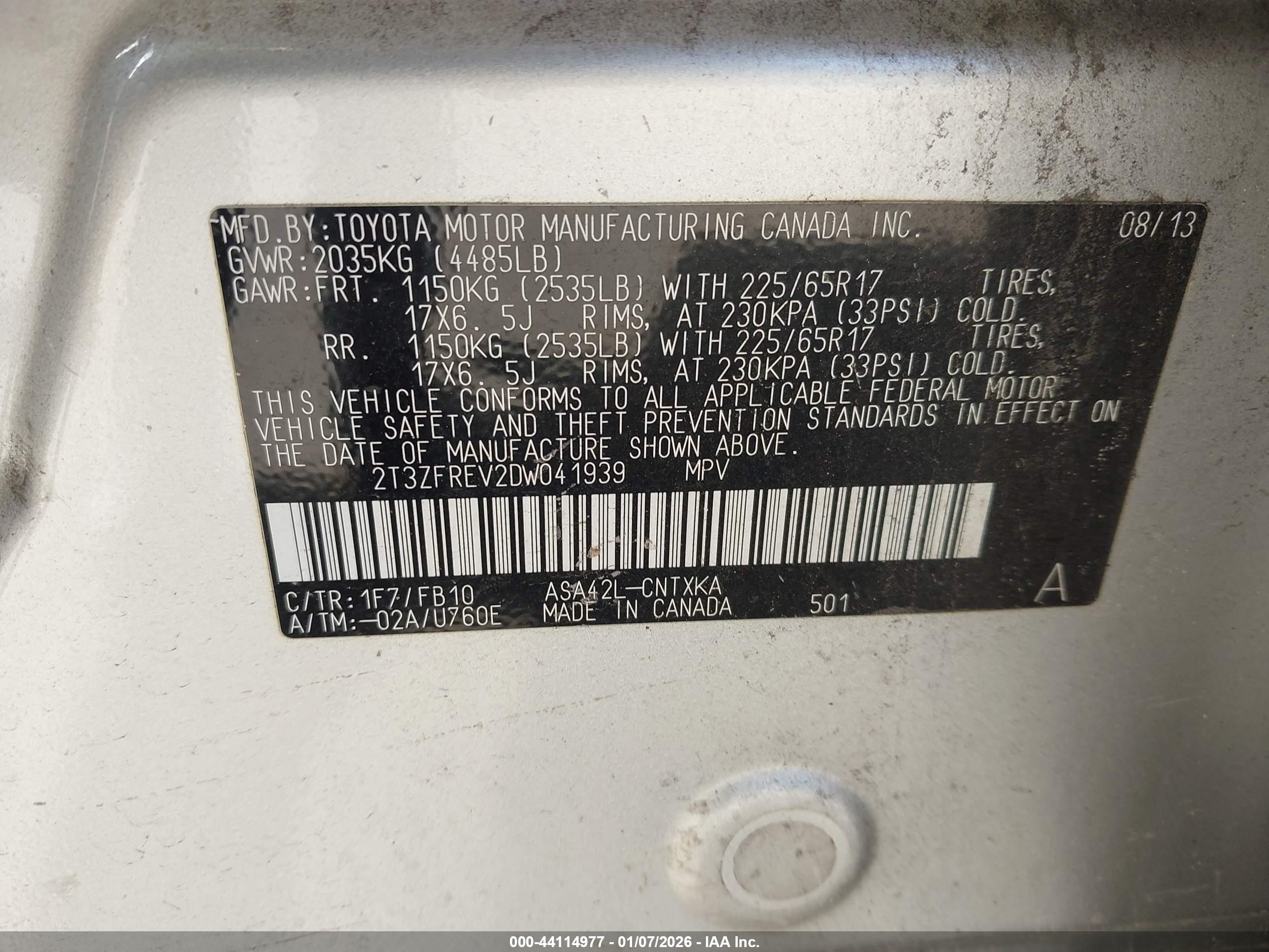 TOYOTA RAV4 image 9