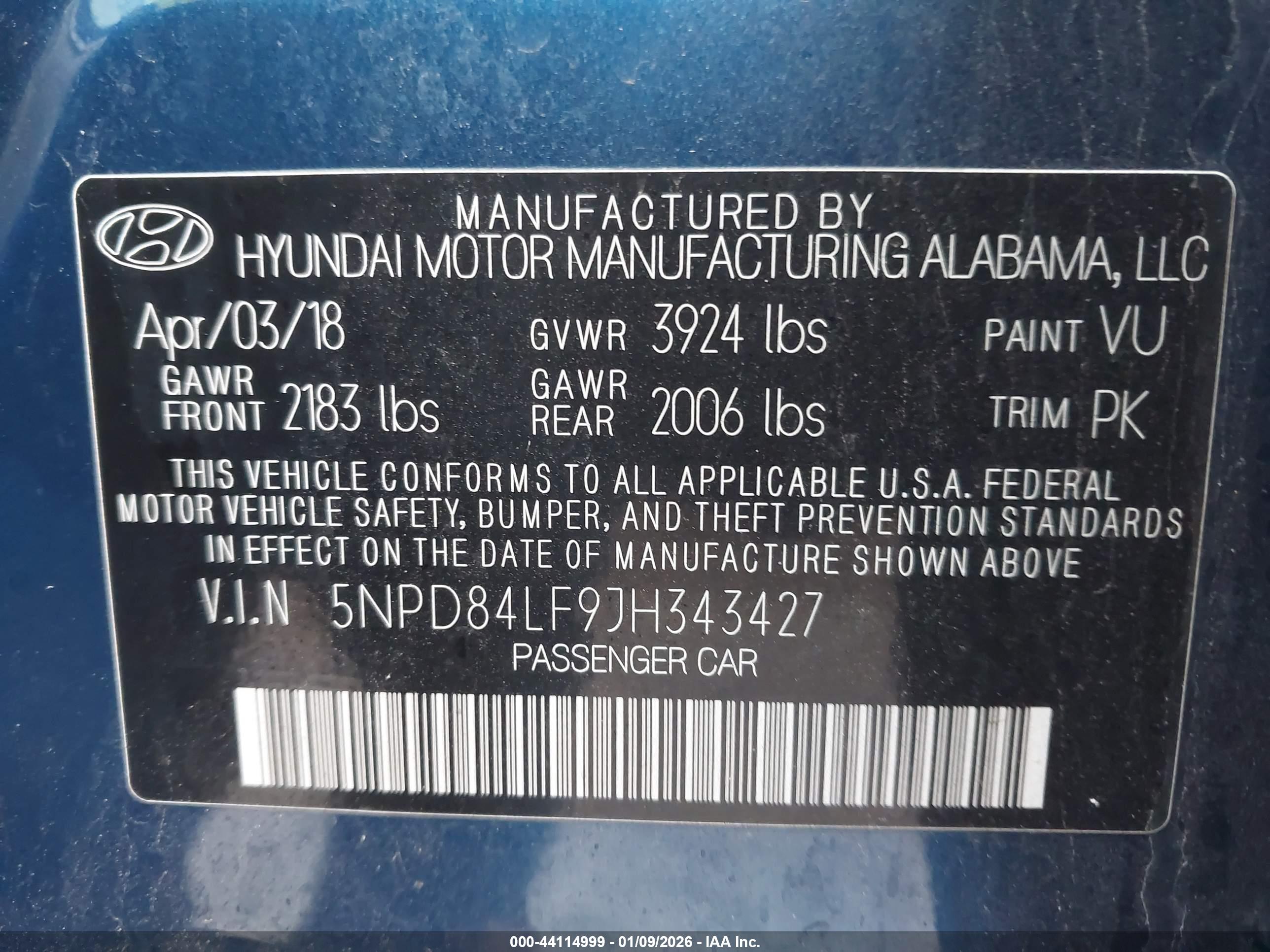 HYUNDAI ELANTRA image 9