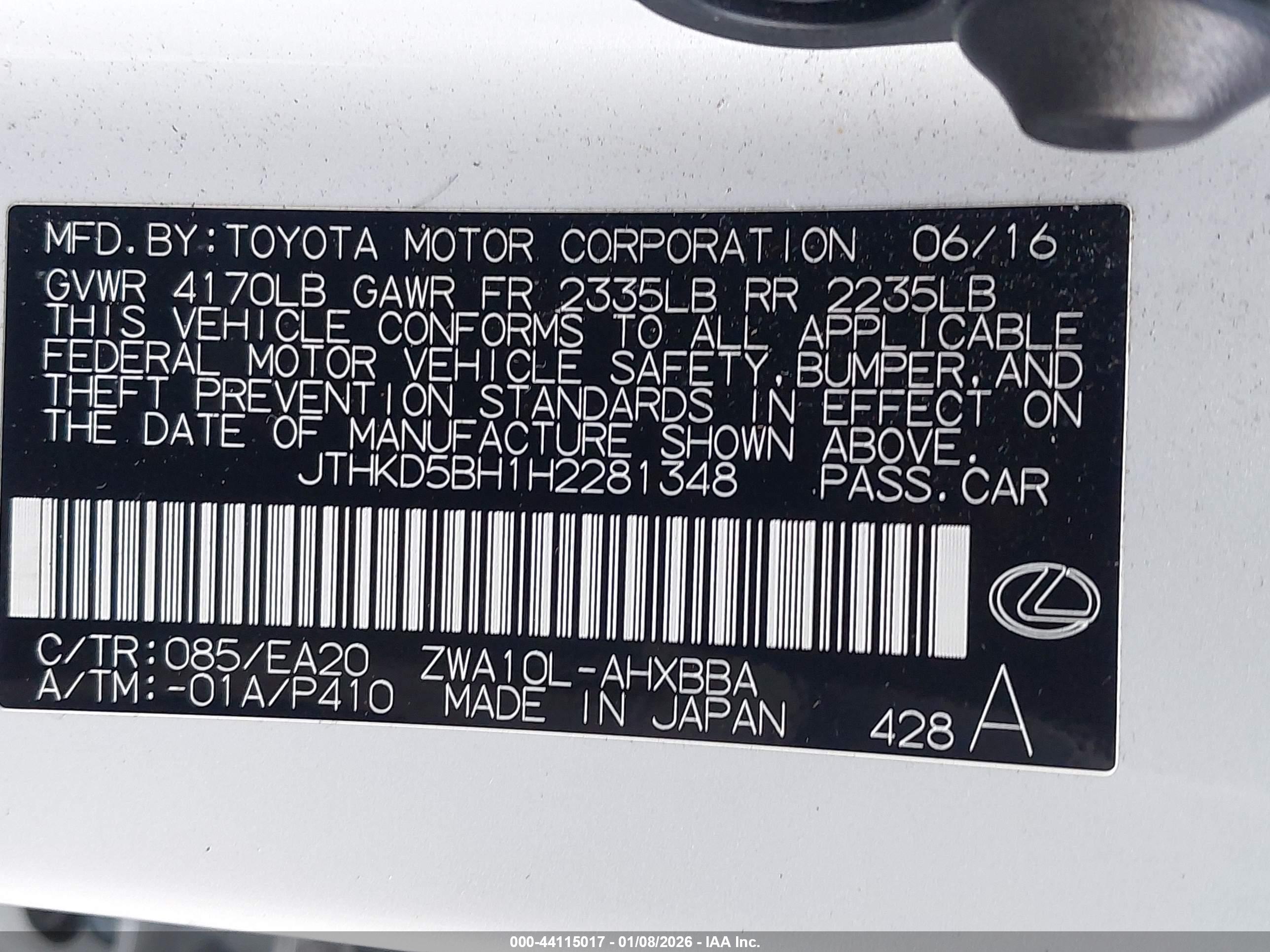 LEXUS CT image 9