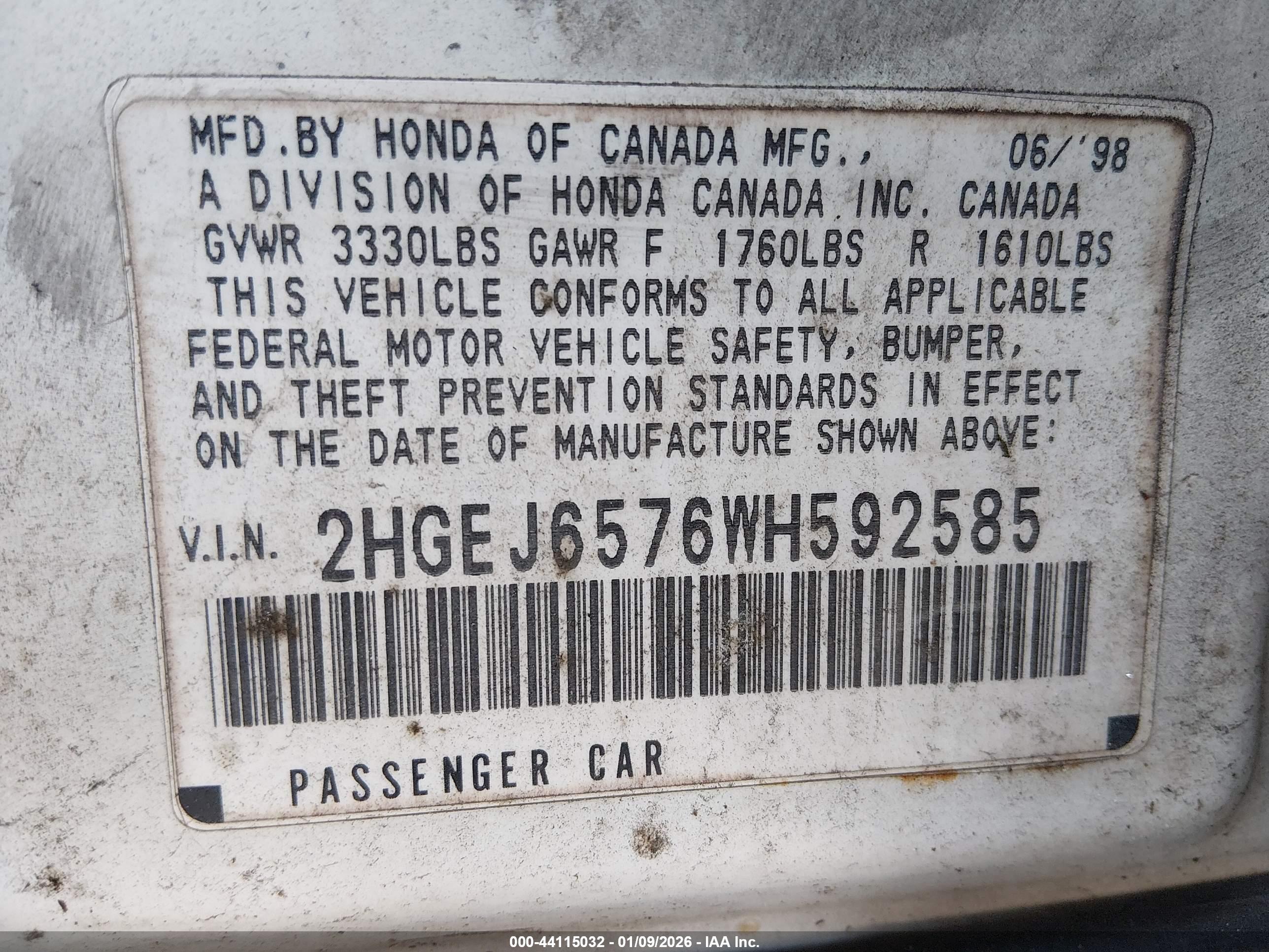HONDA CIVIC image 9