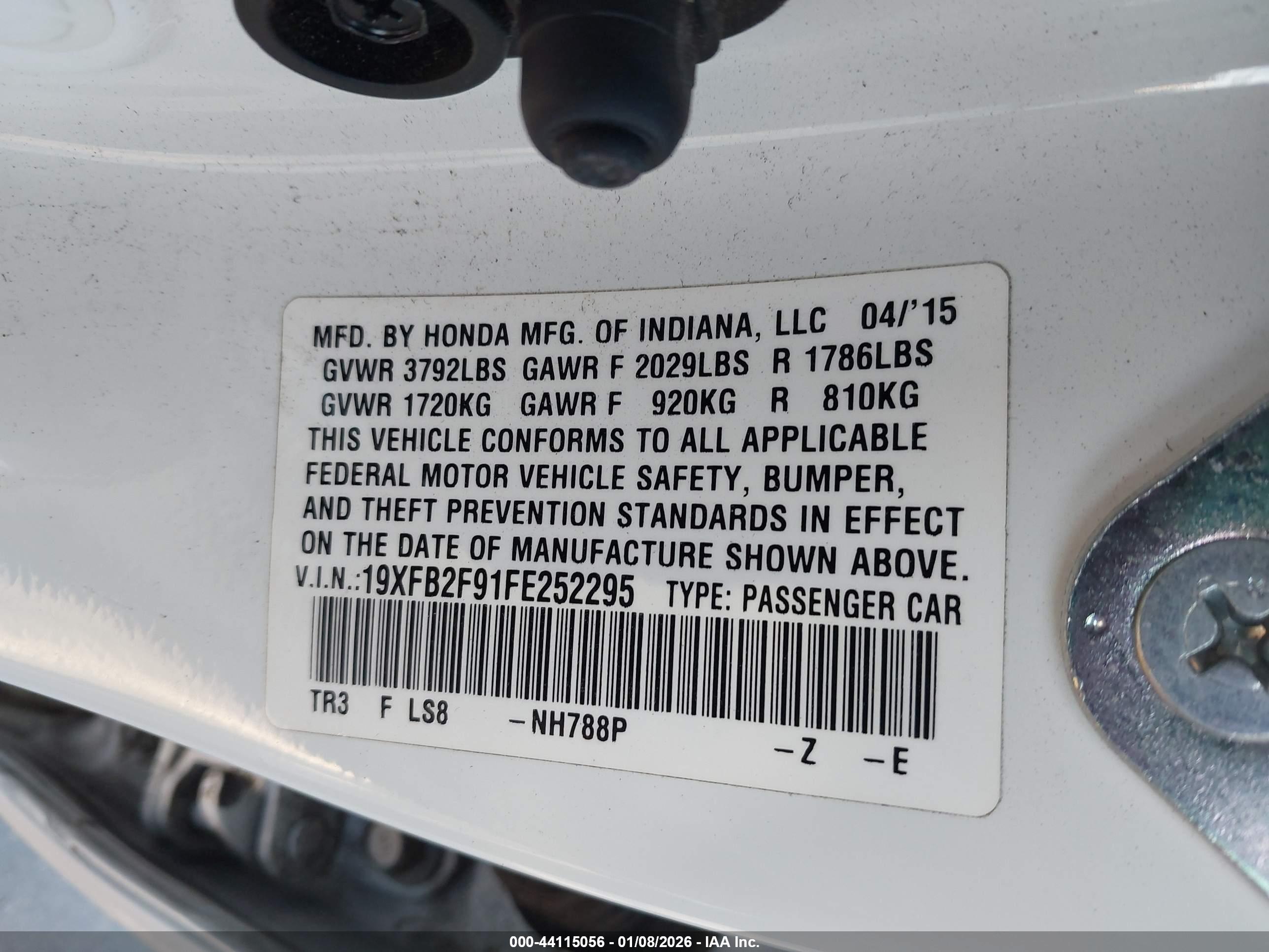 HONDA CIVIC image 9