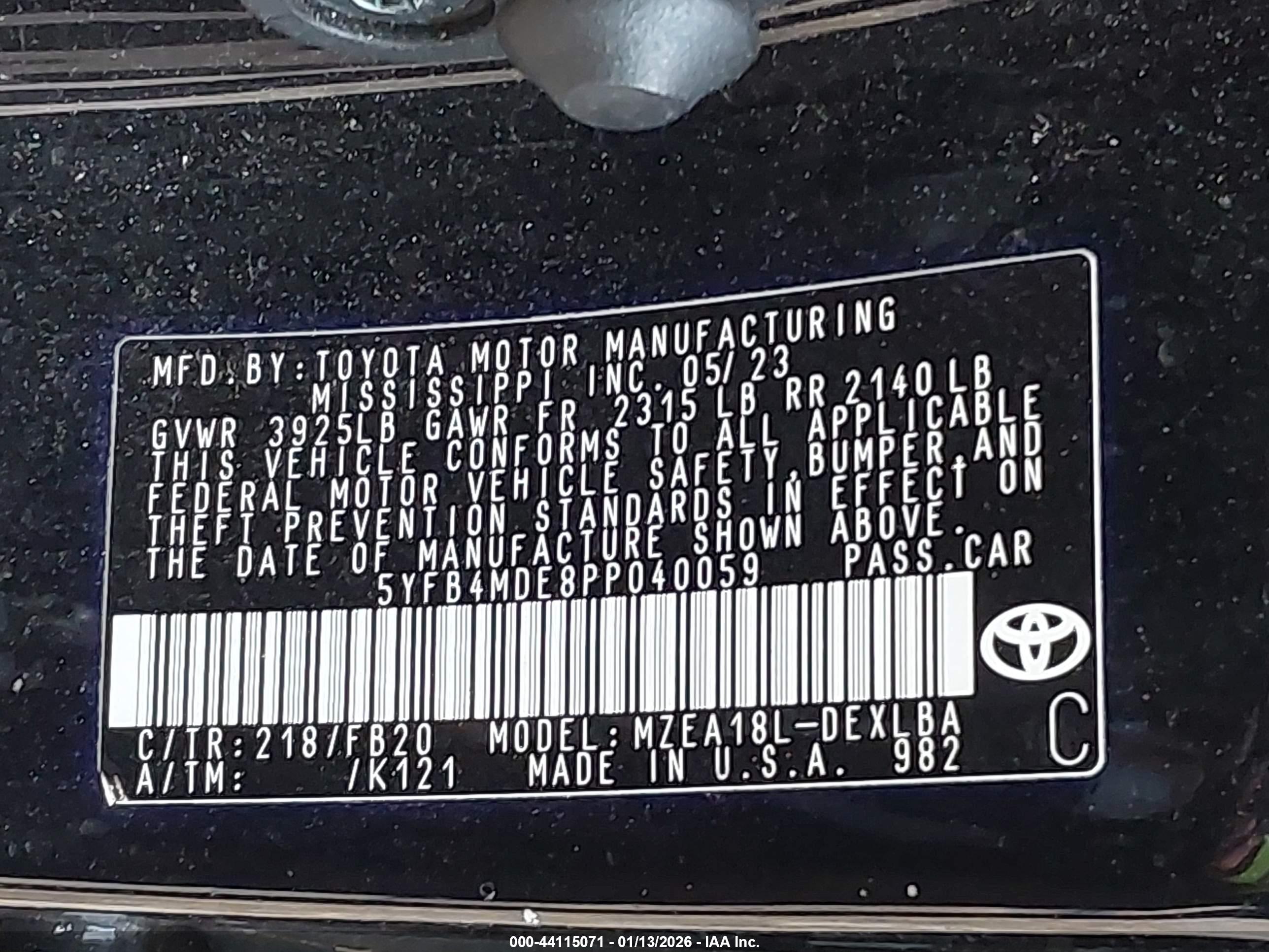 TOYOTA COROLLA image 9