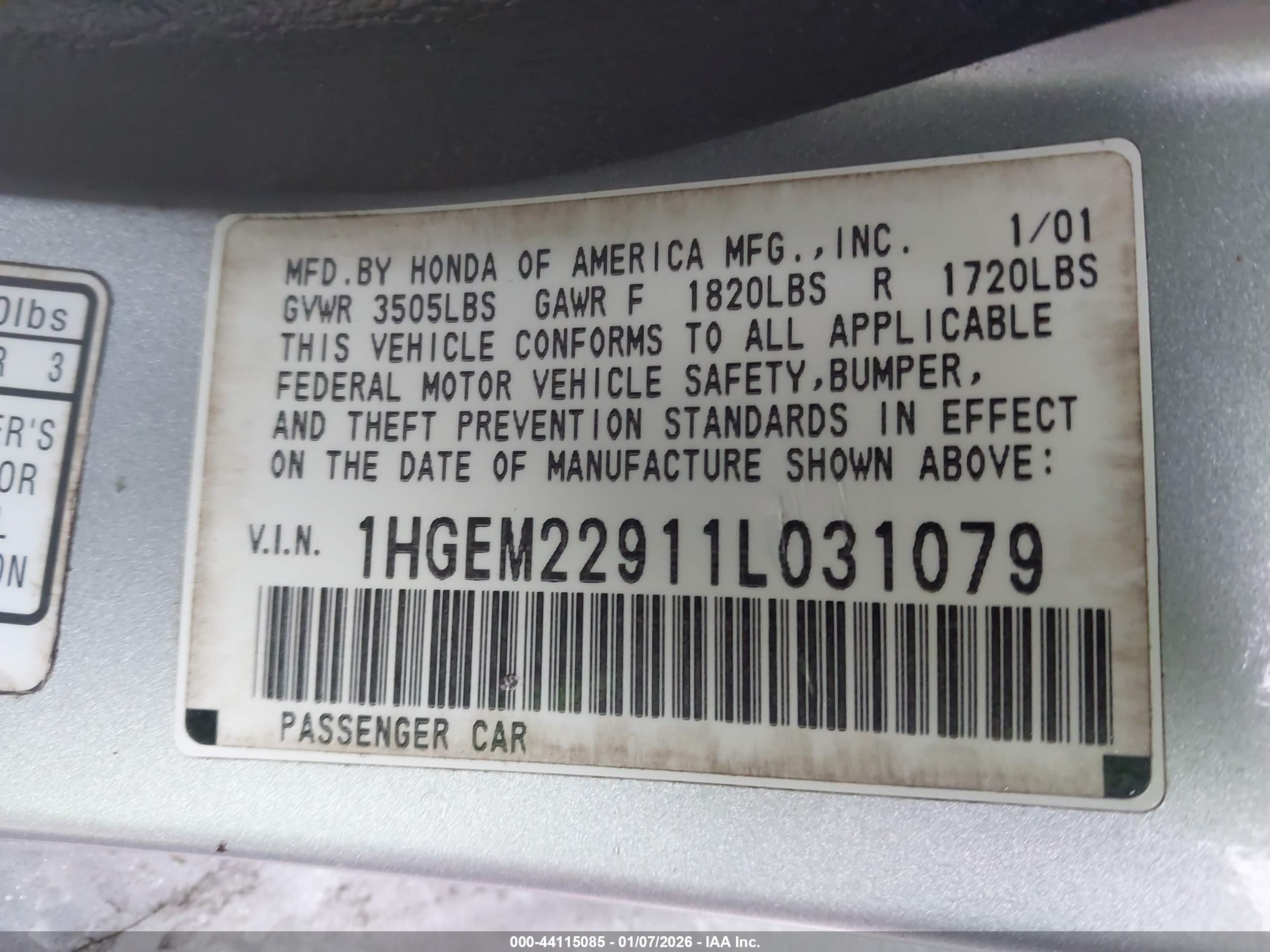 HONDA CIVIC image 9