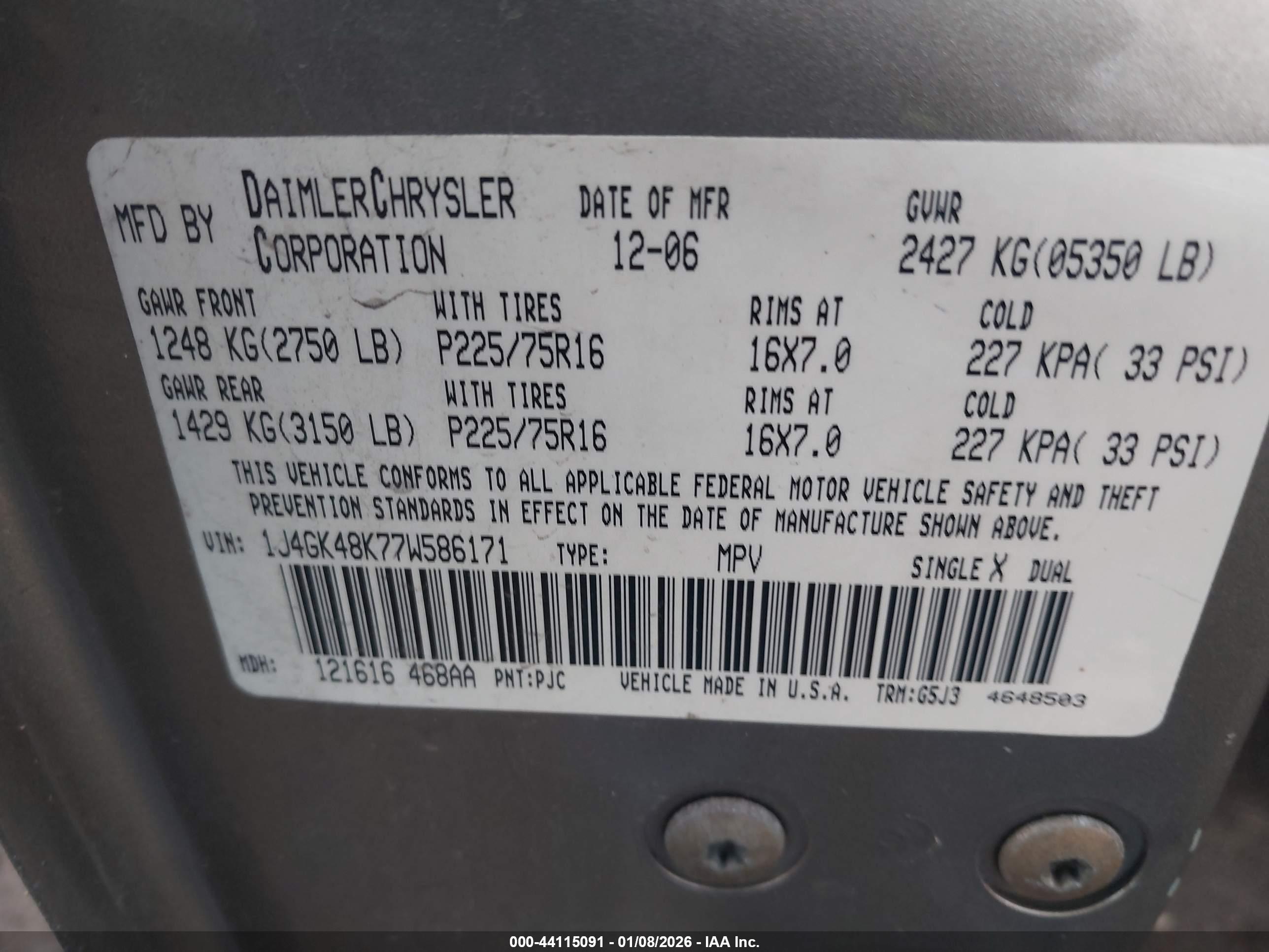 JEEP LIBERTY image 9