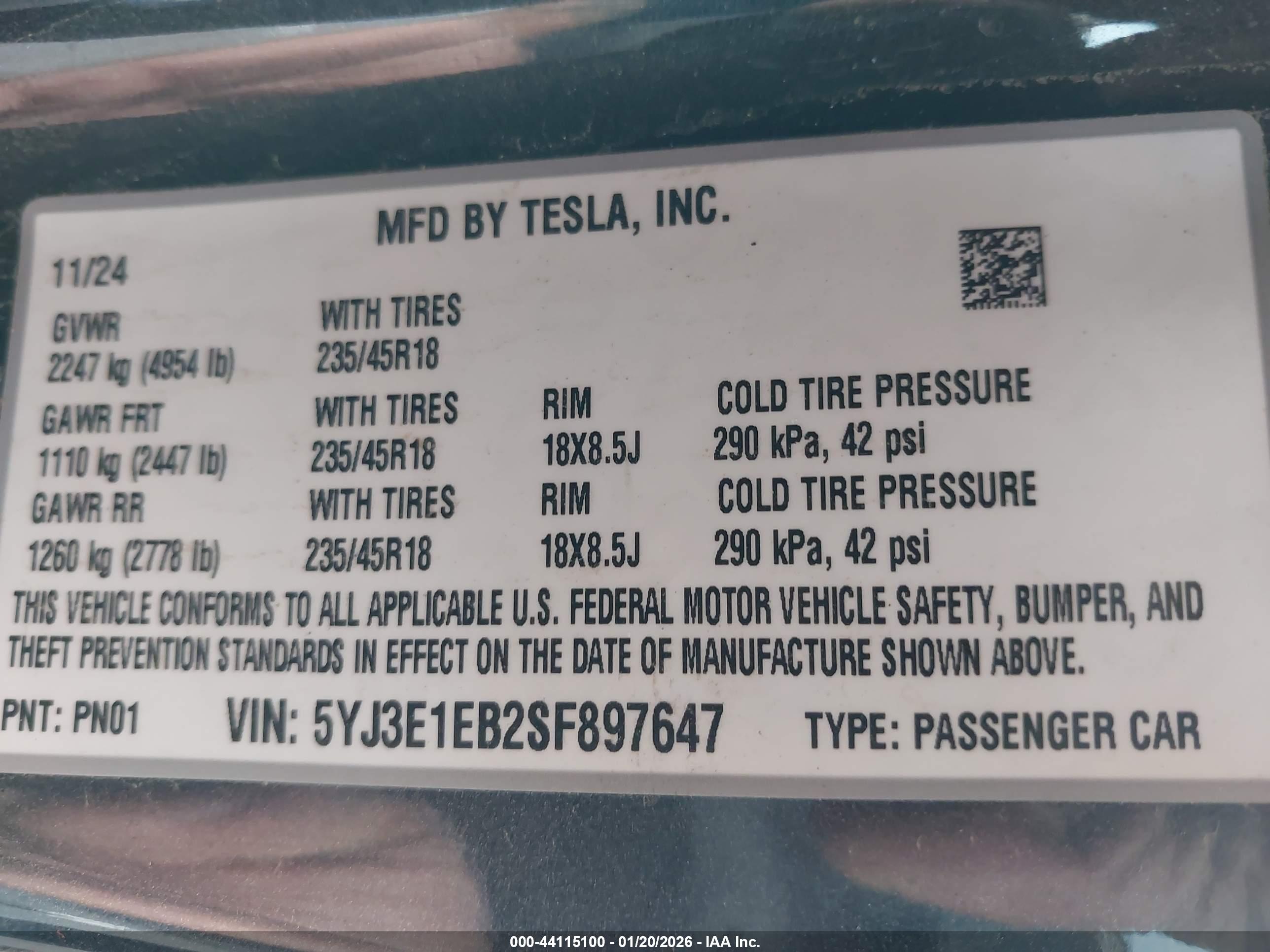 TESLA MODEL image 9