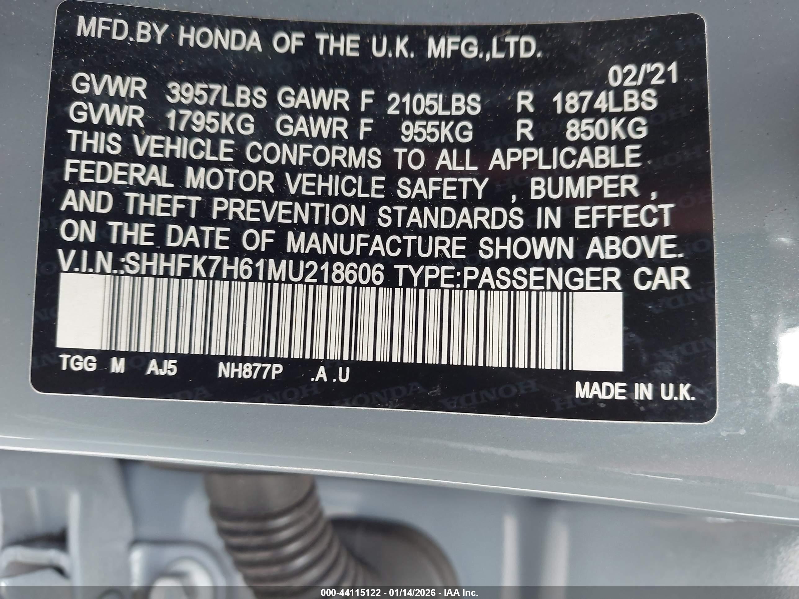 HONDA CIVIC image 9