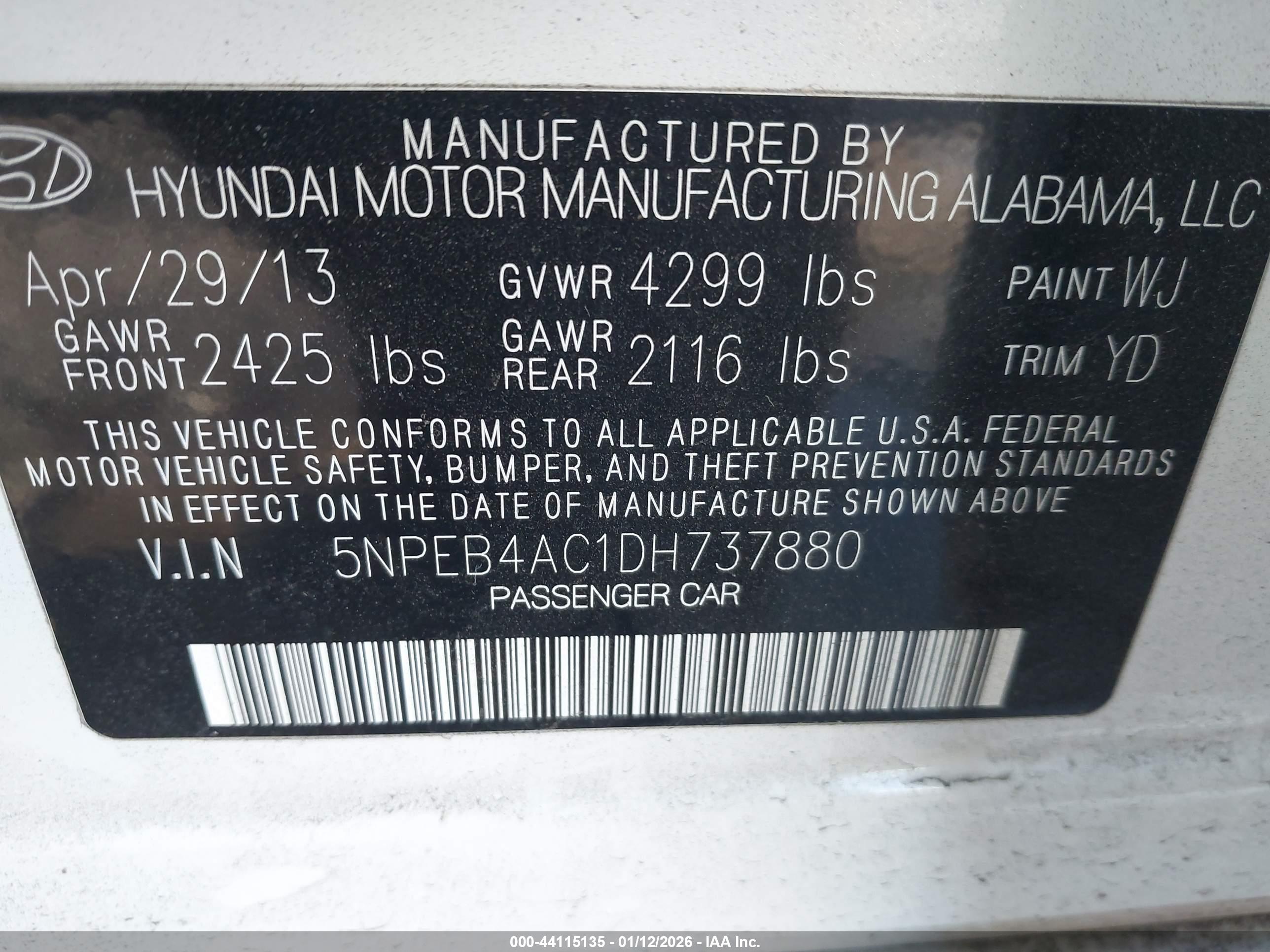 HYUNDAI SONATA image 9