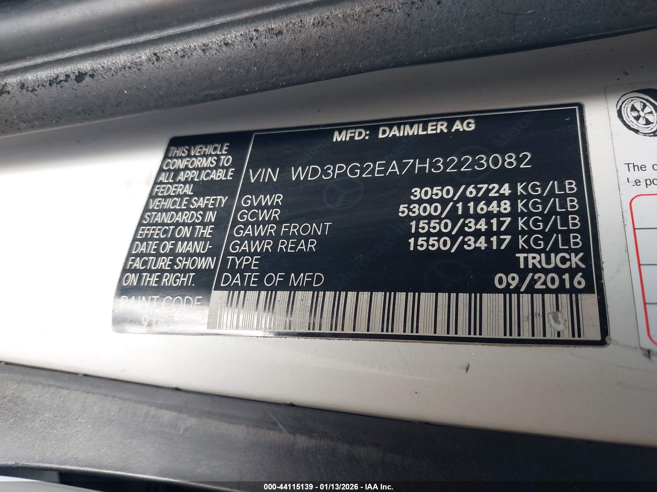 MERCEDES-BENZ METRIS image 9
