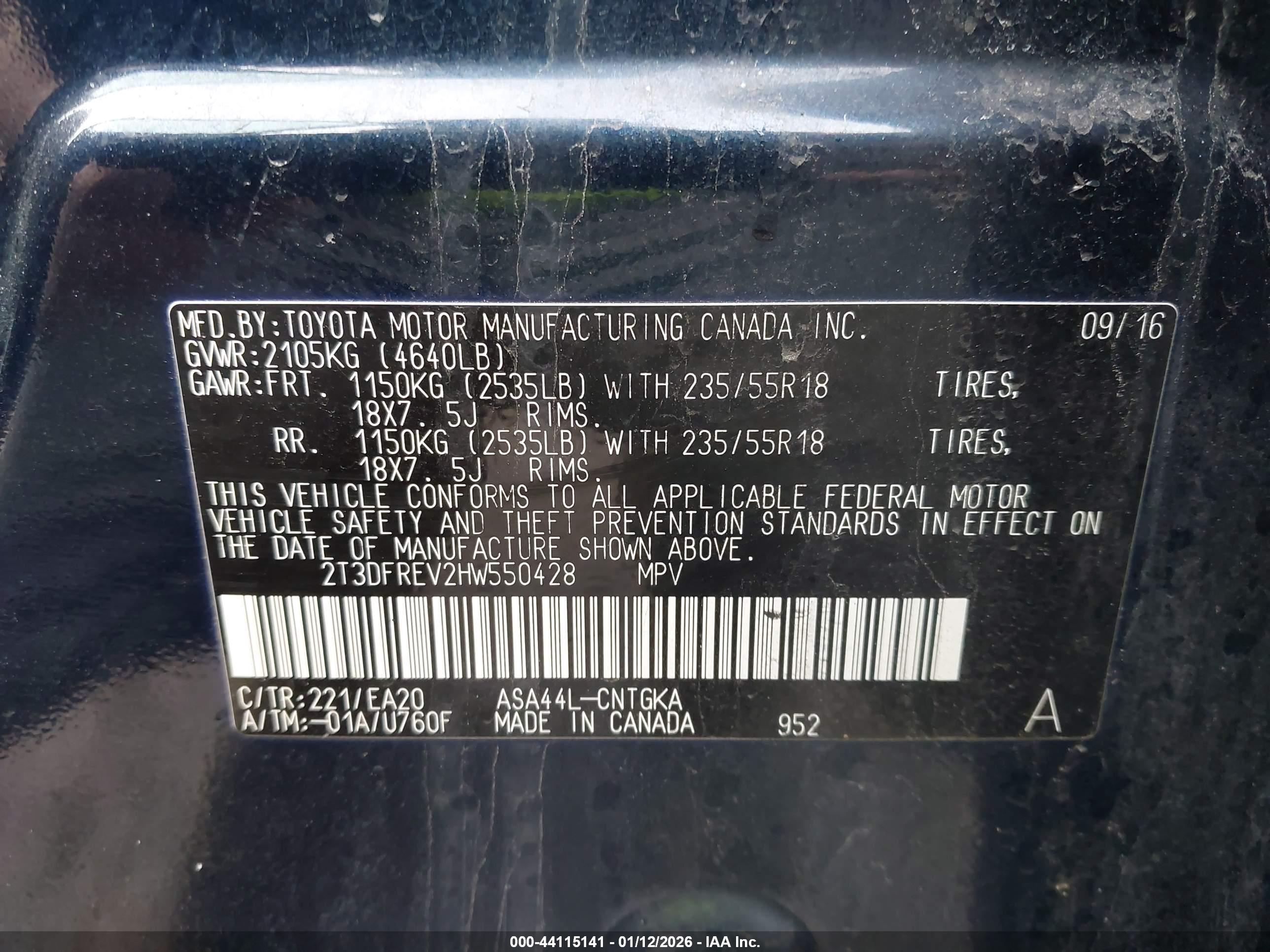 TOYOTA RAV4 image 9