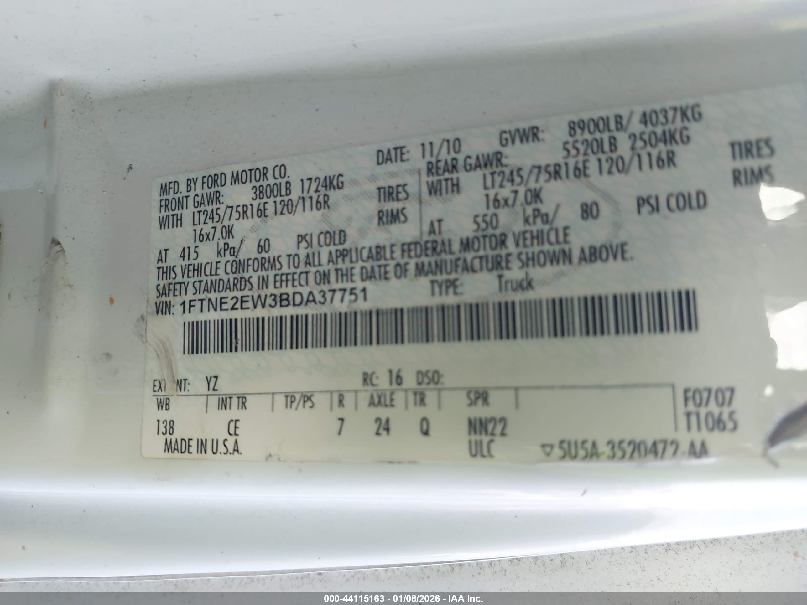 FORD E-250 image 9