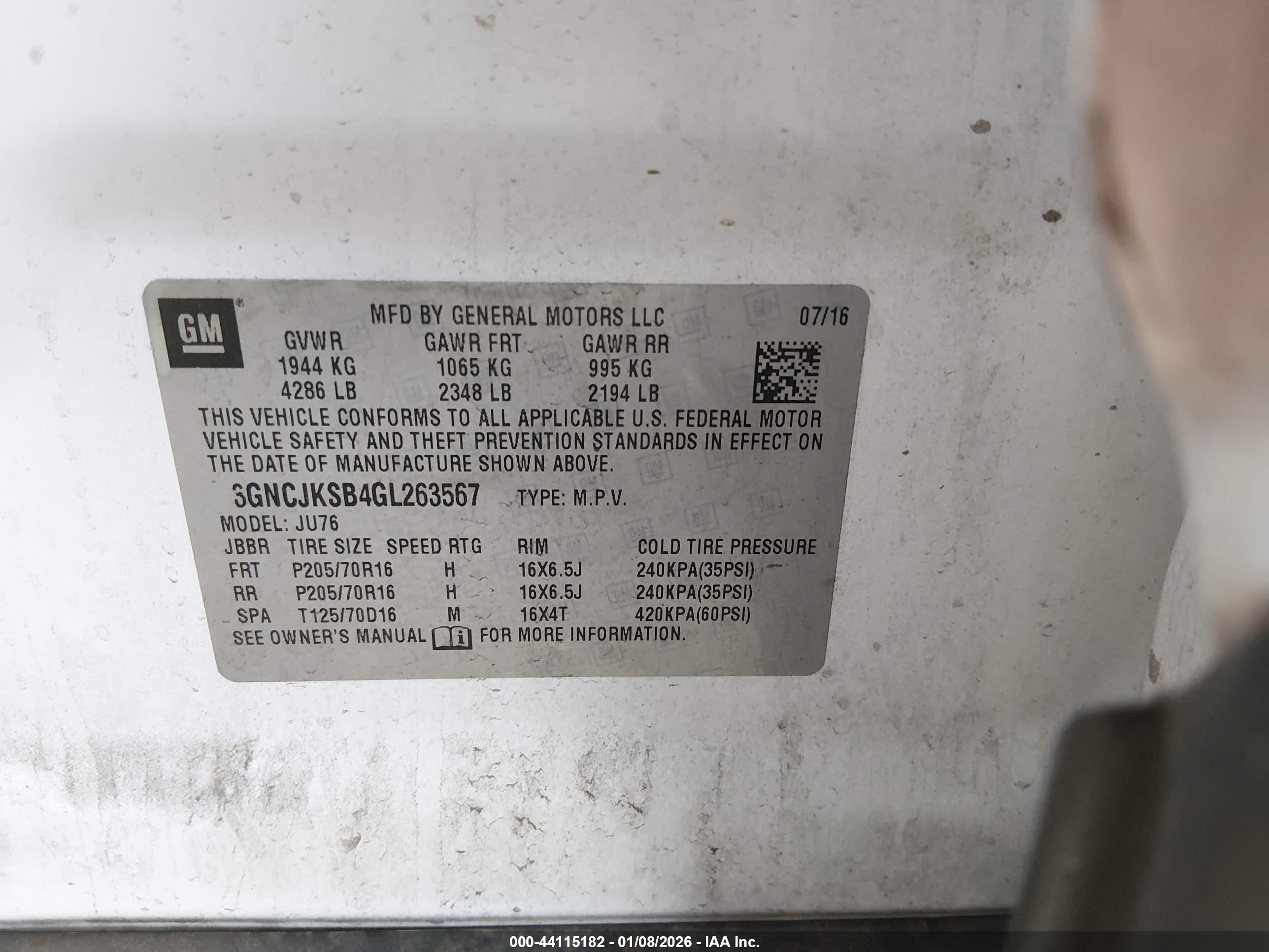 CHEVROLET TRAX image 9