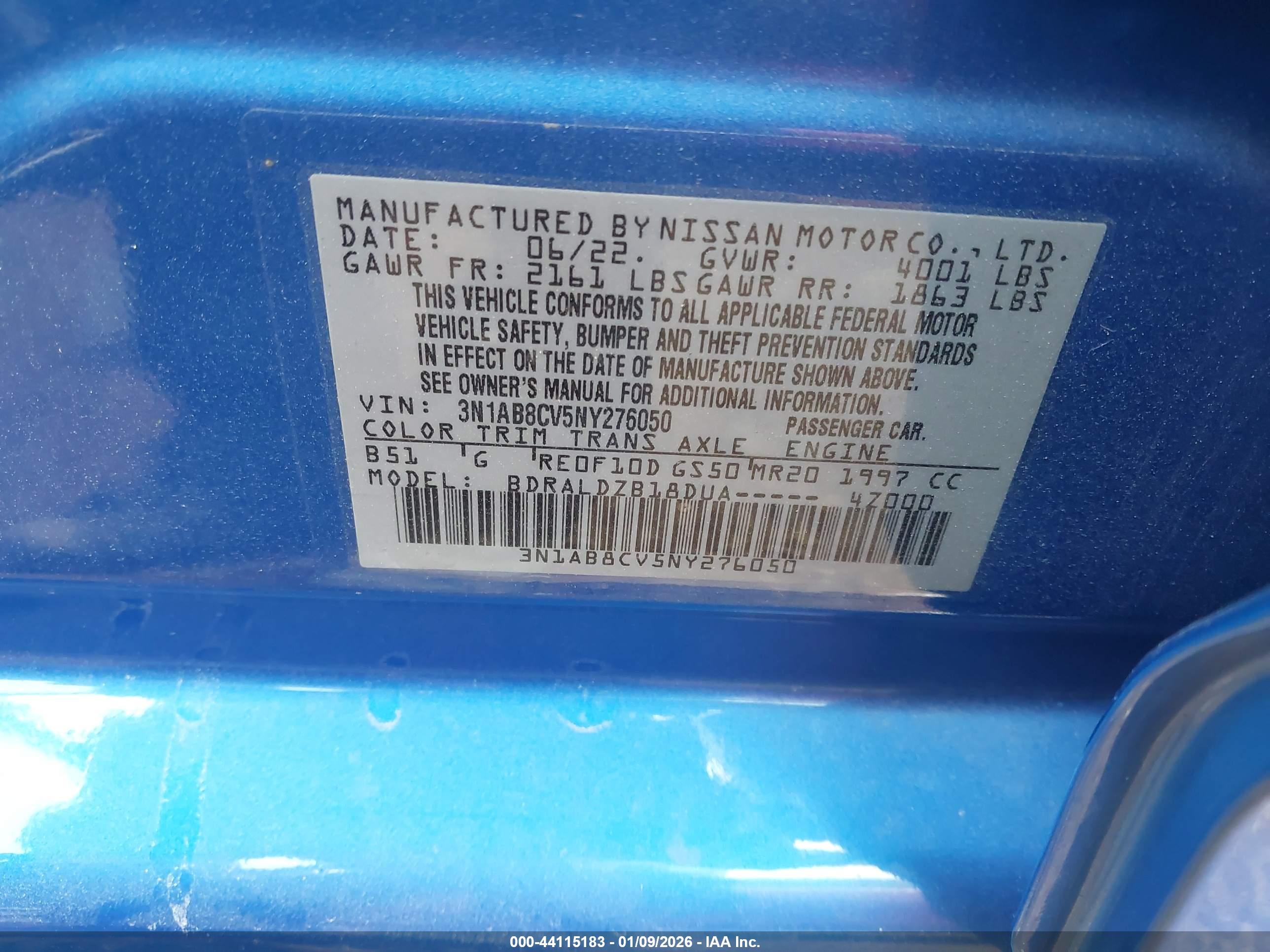 NISSAN SENTRA image 9