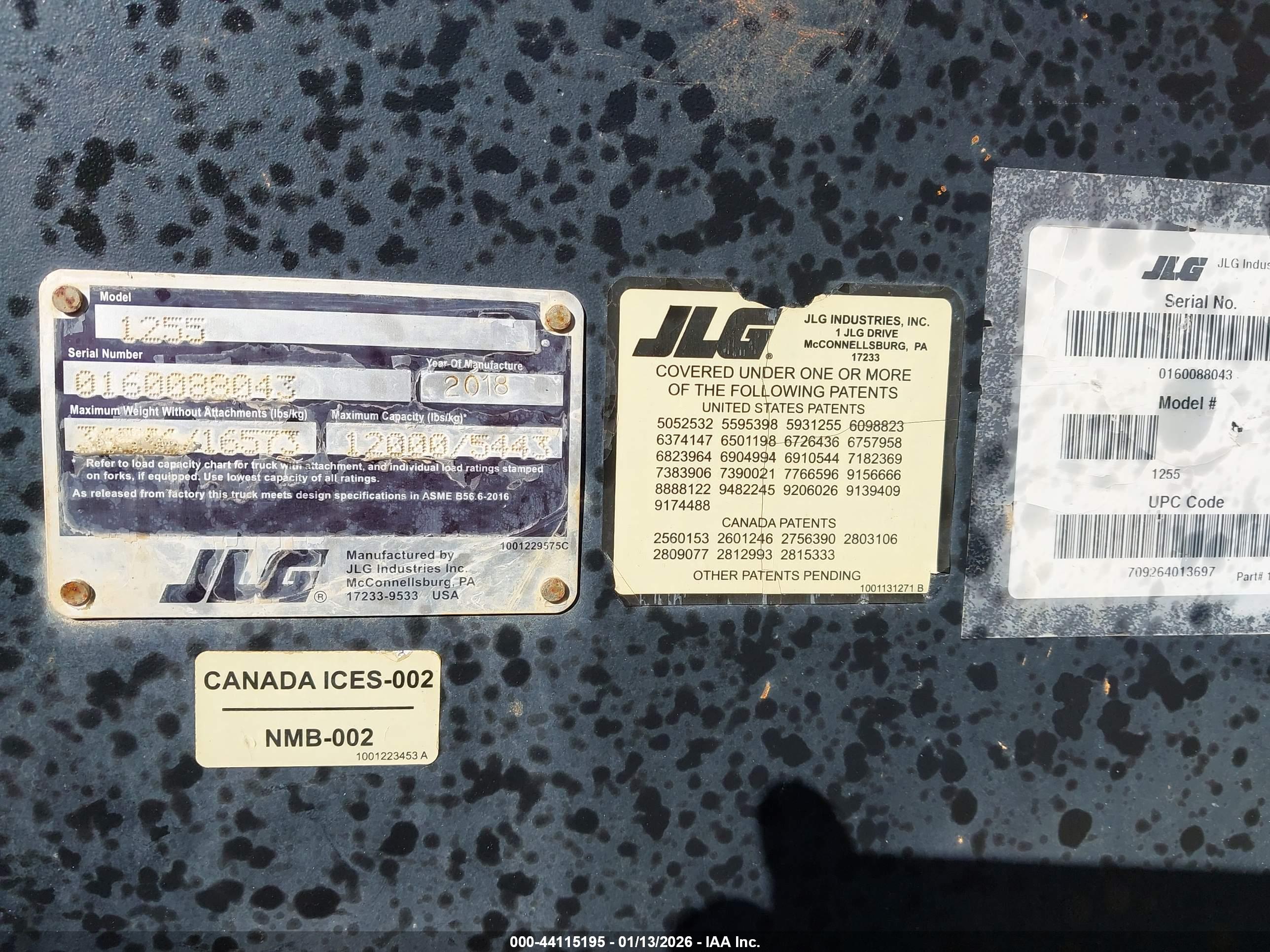 JLG 1255 image 9