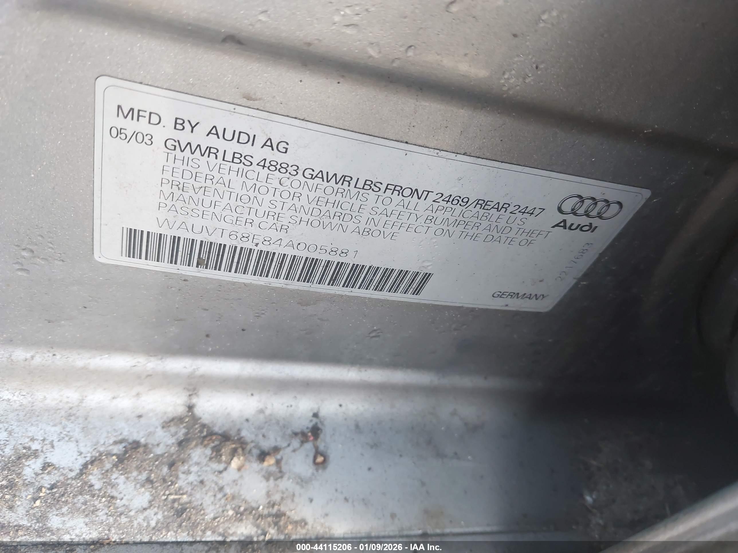 AUDI A4 image 9