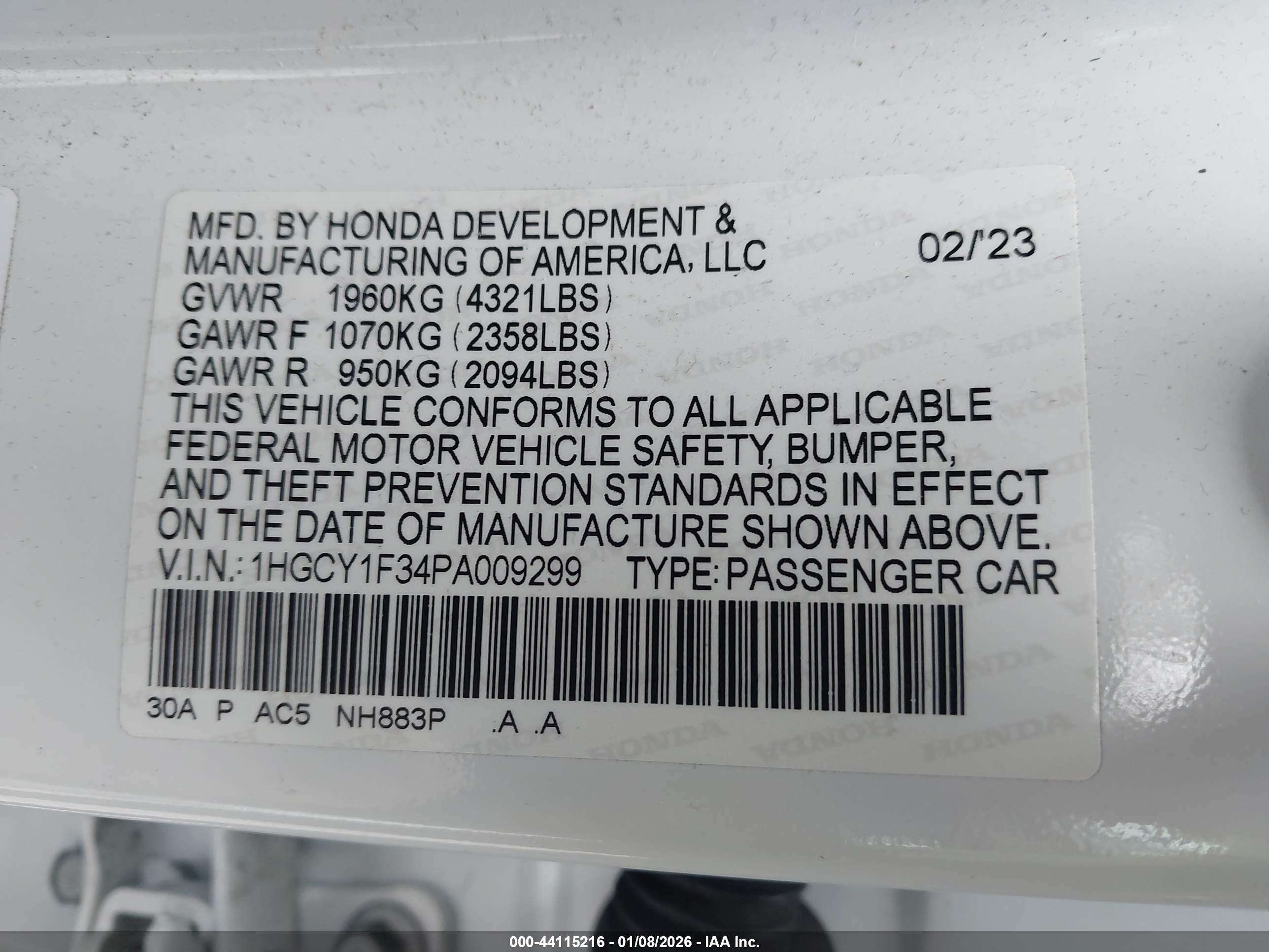 HONDA ACCORD image 9