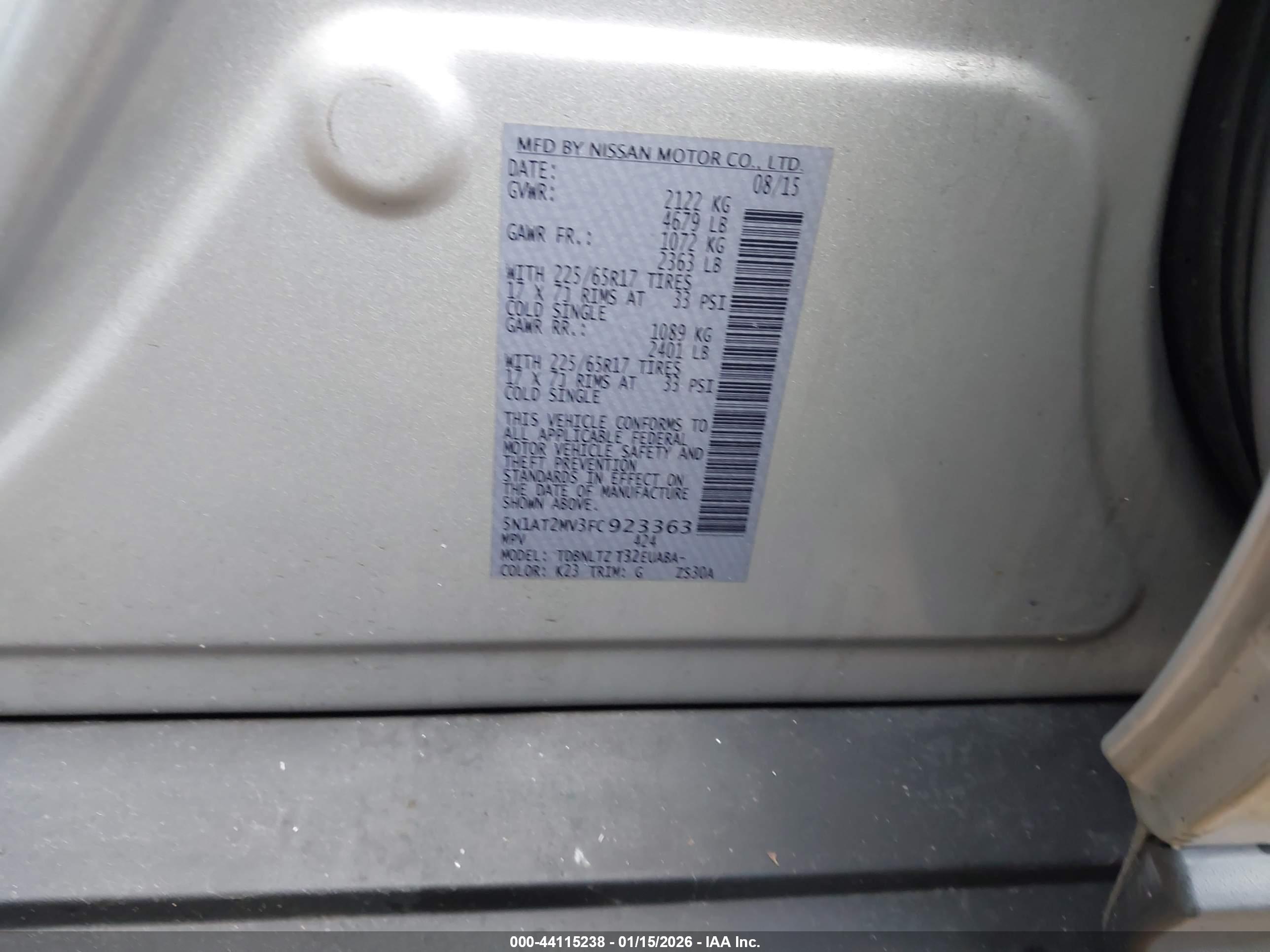NISSAN ROGUE image 9