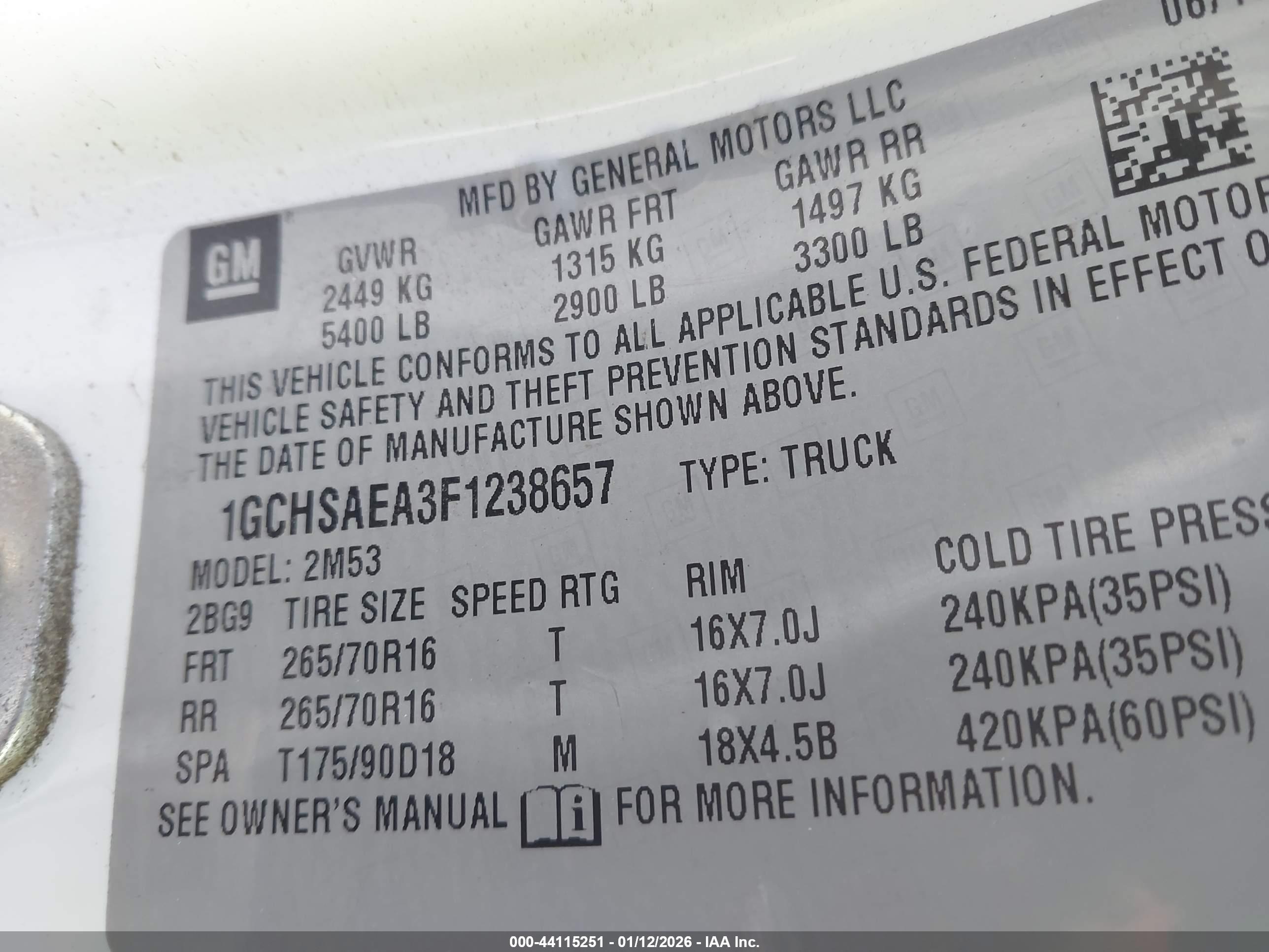 CHEVROLET COLORADO image 9