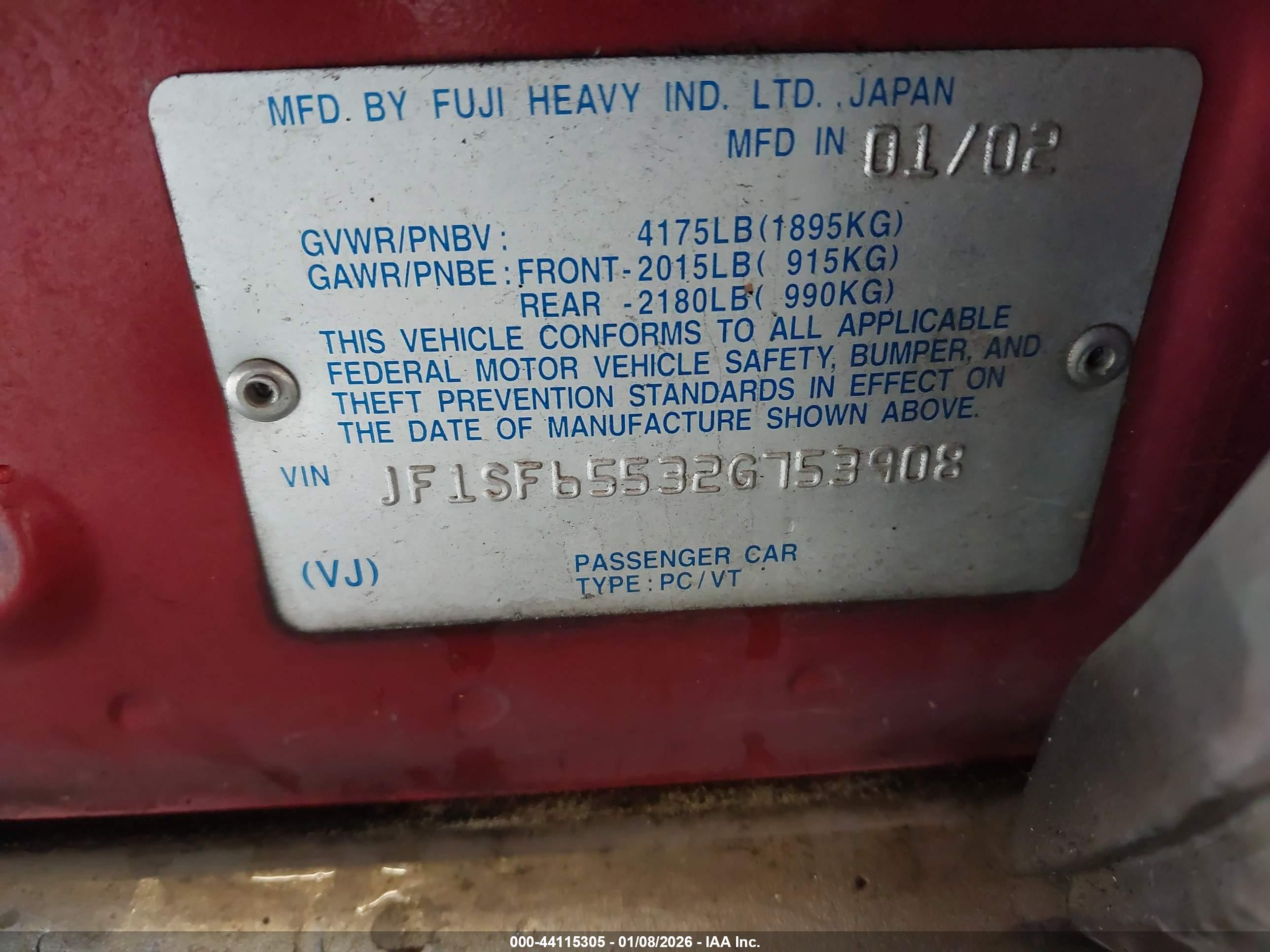 SUBARU FORESTER image 9