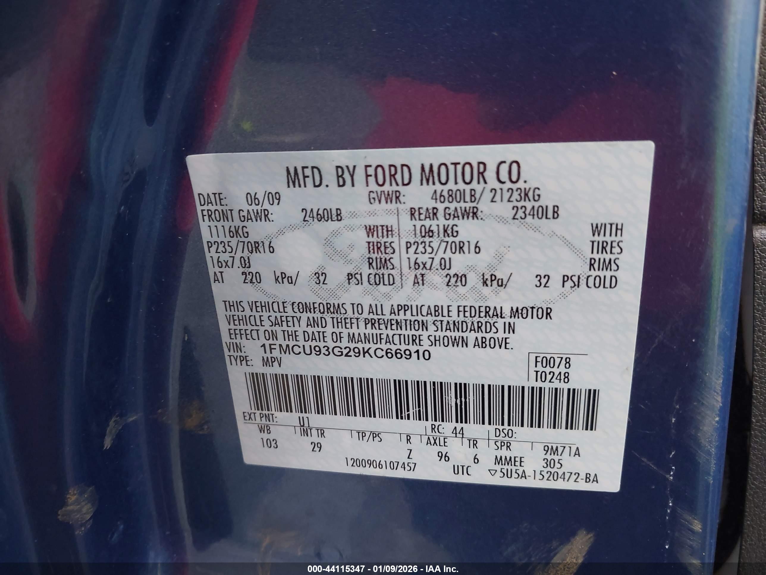 FORD ESCAPE image 9