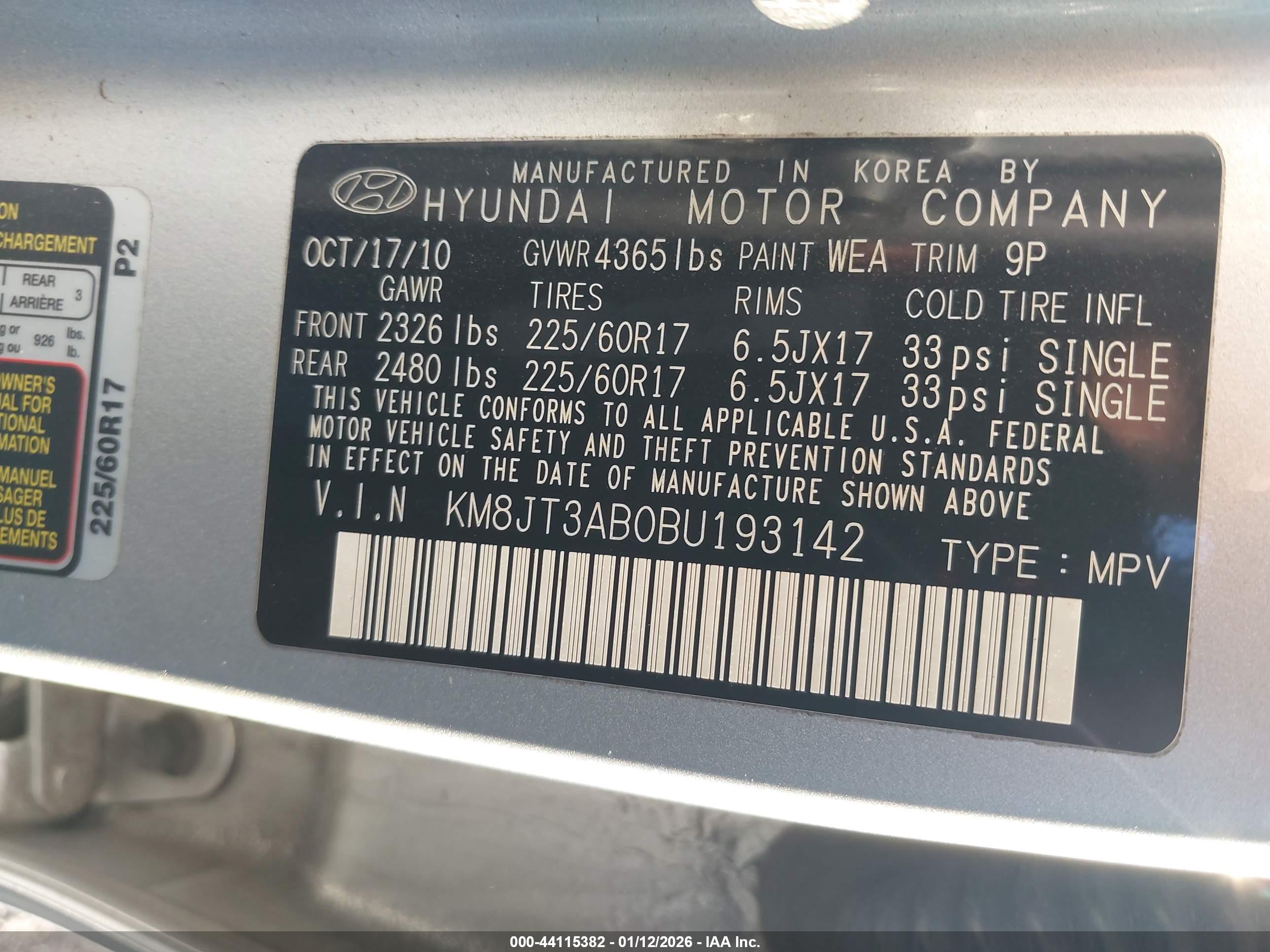 HYUNDAI TUCSON image 9