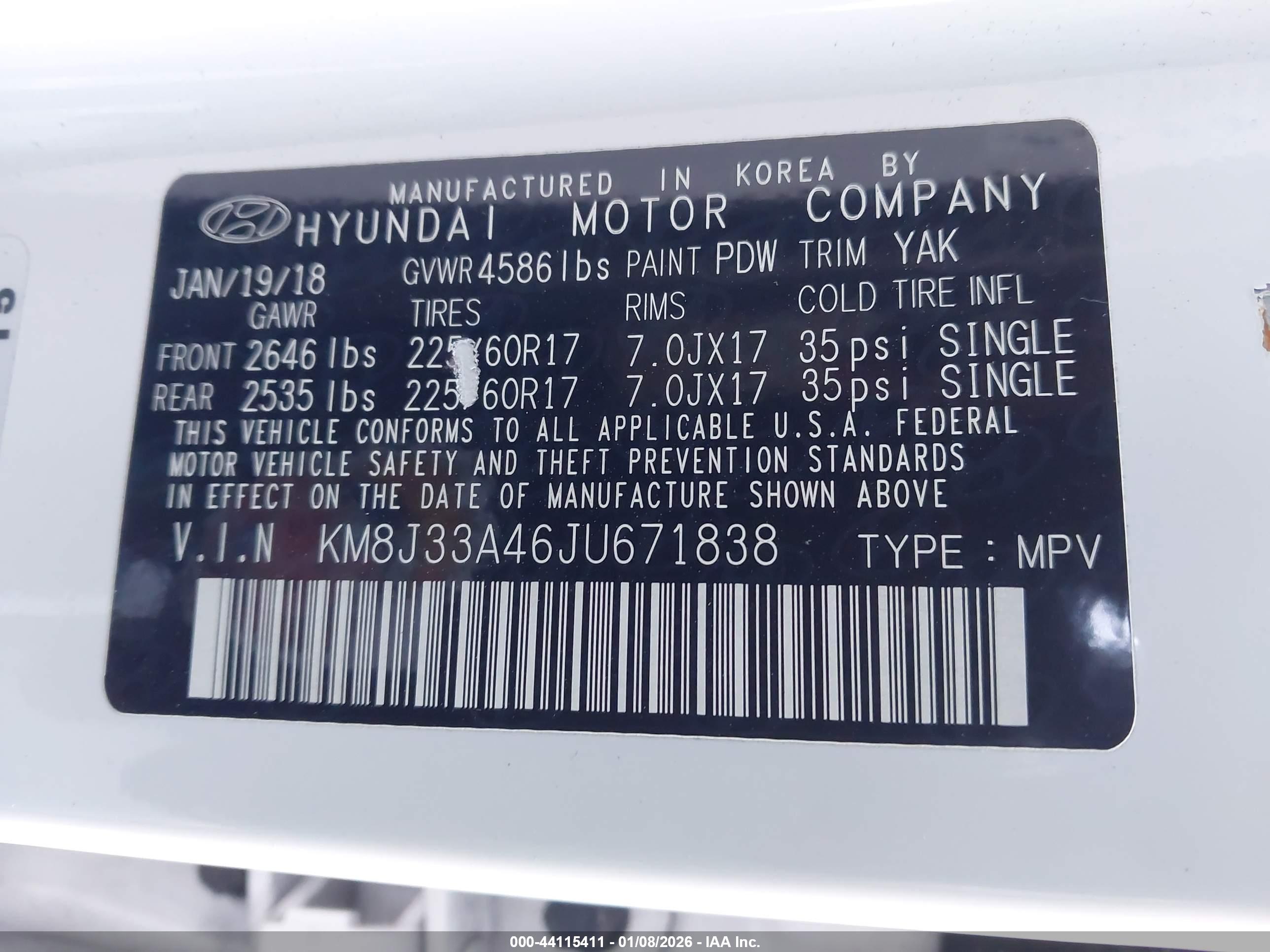 HYUNDAI TUCSON image 9
