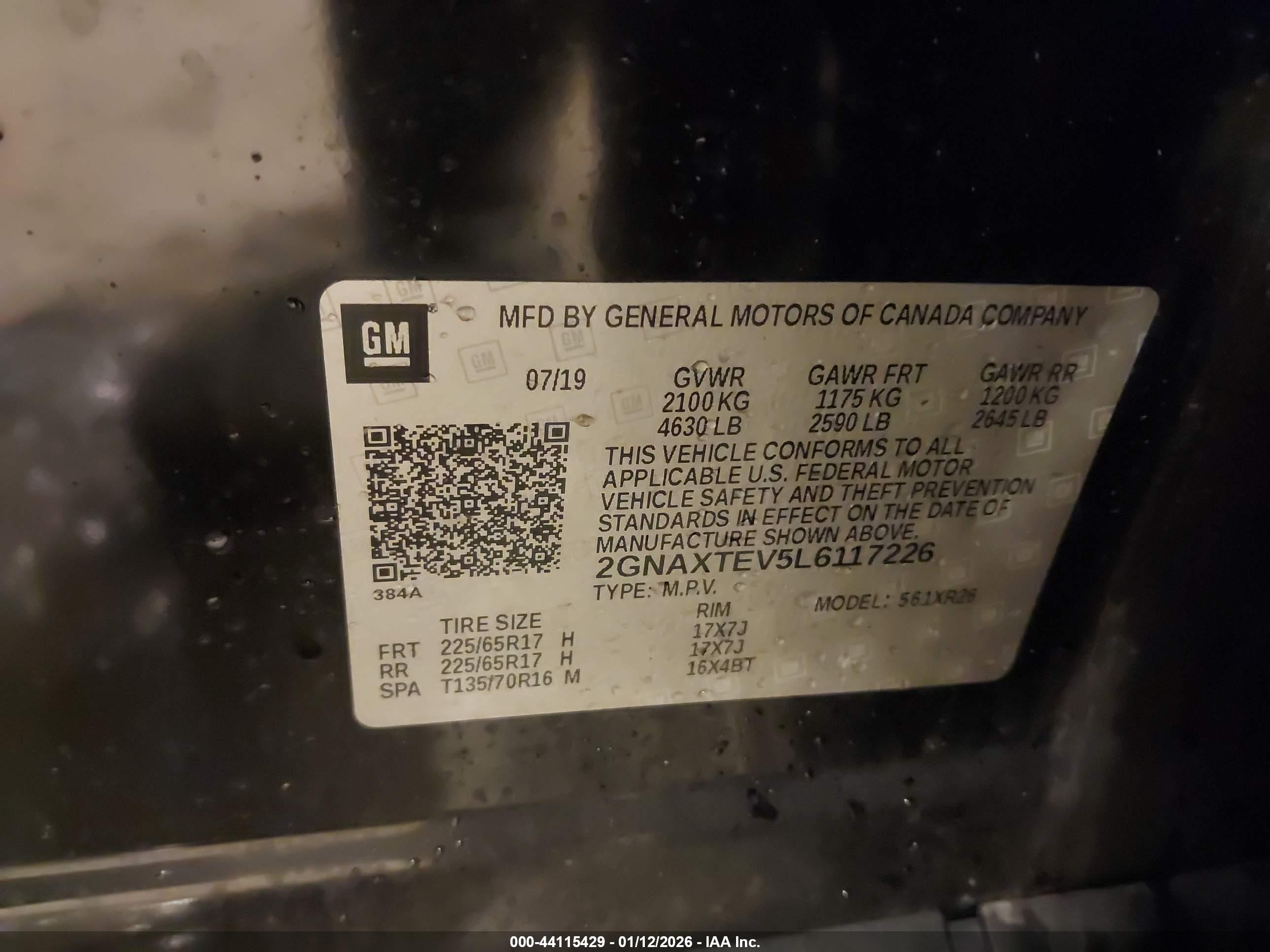 CHEVROLET EQUINOX image 9