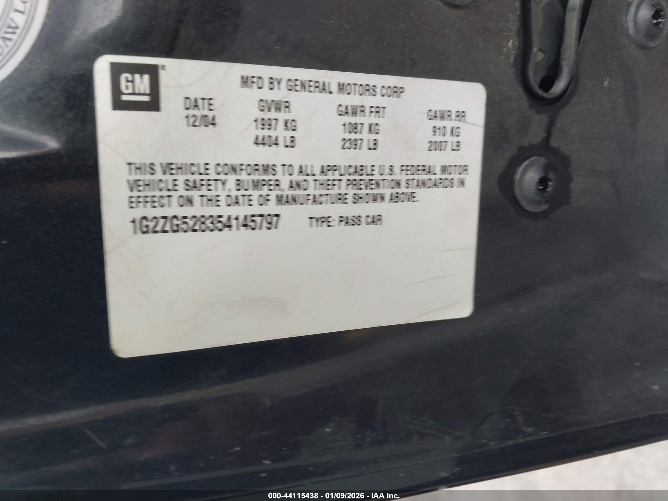 PONTIAC G6 image 9