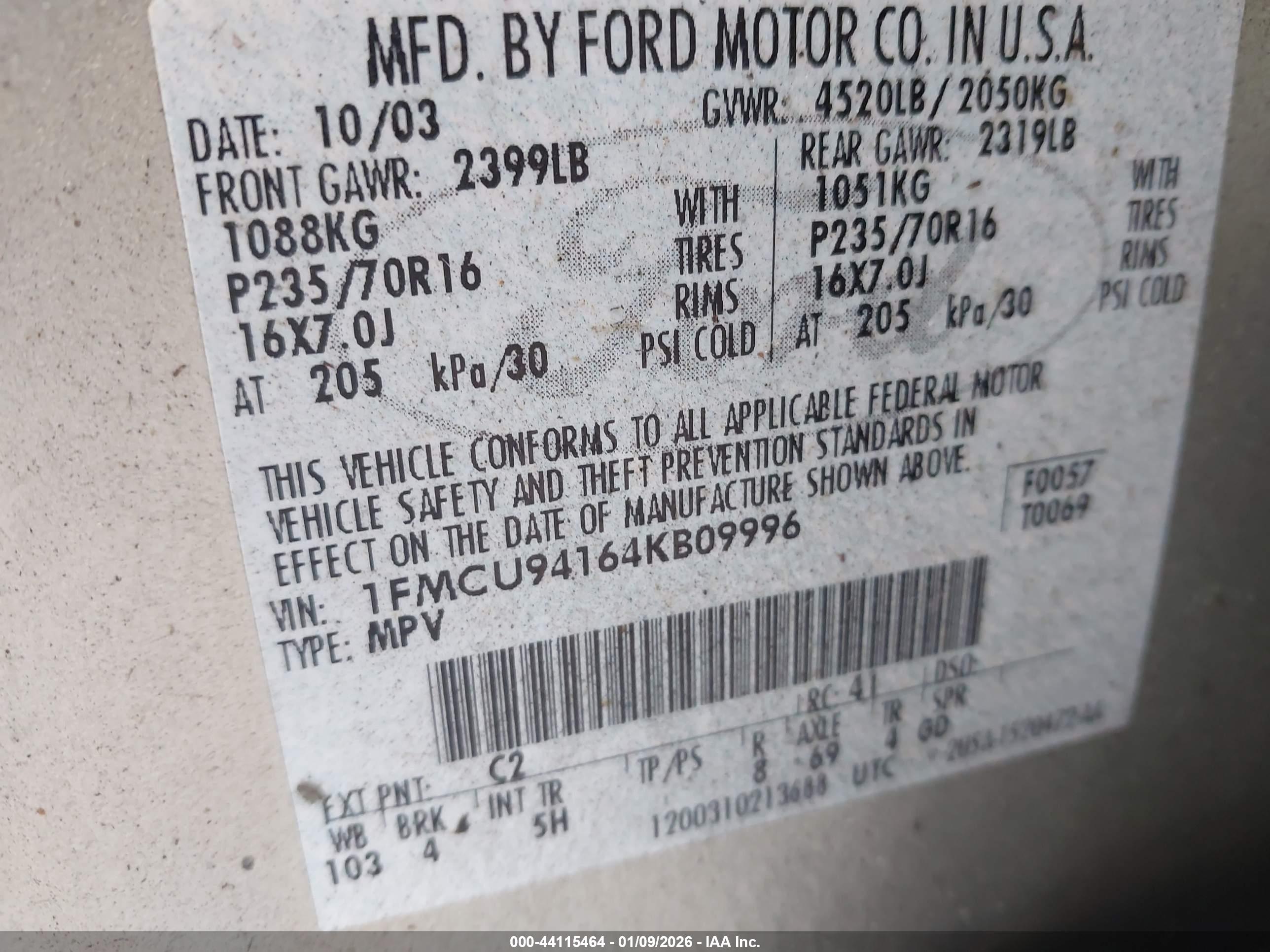 FORD ESCAPE image 9