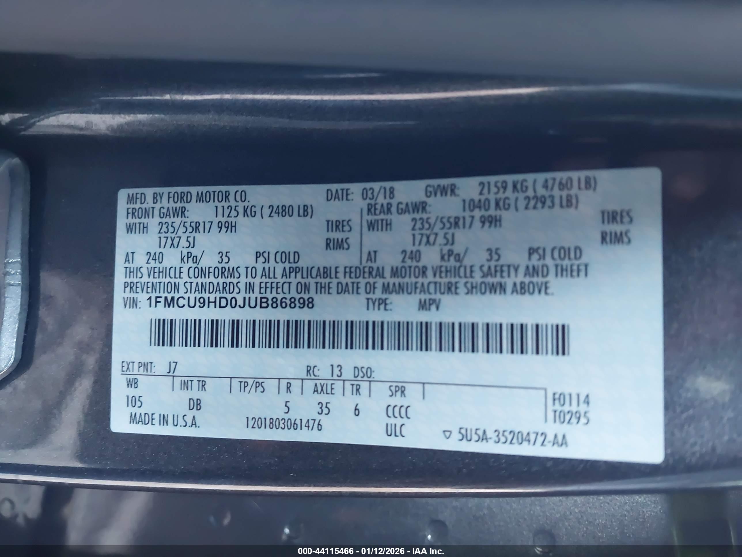 FORD ESCAPE image 9
