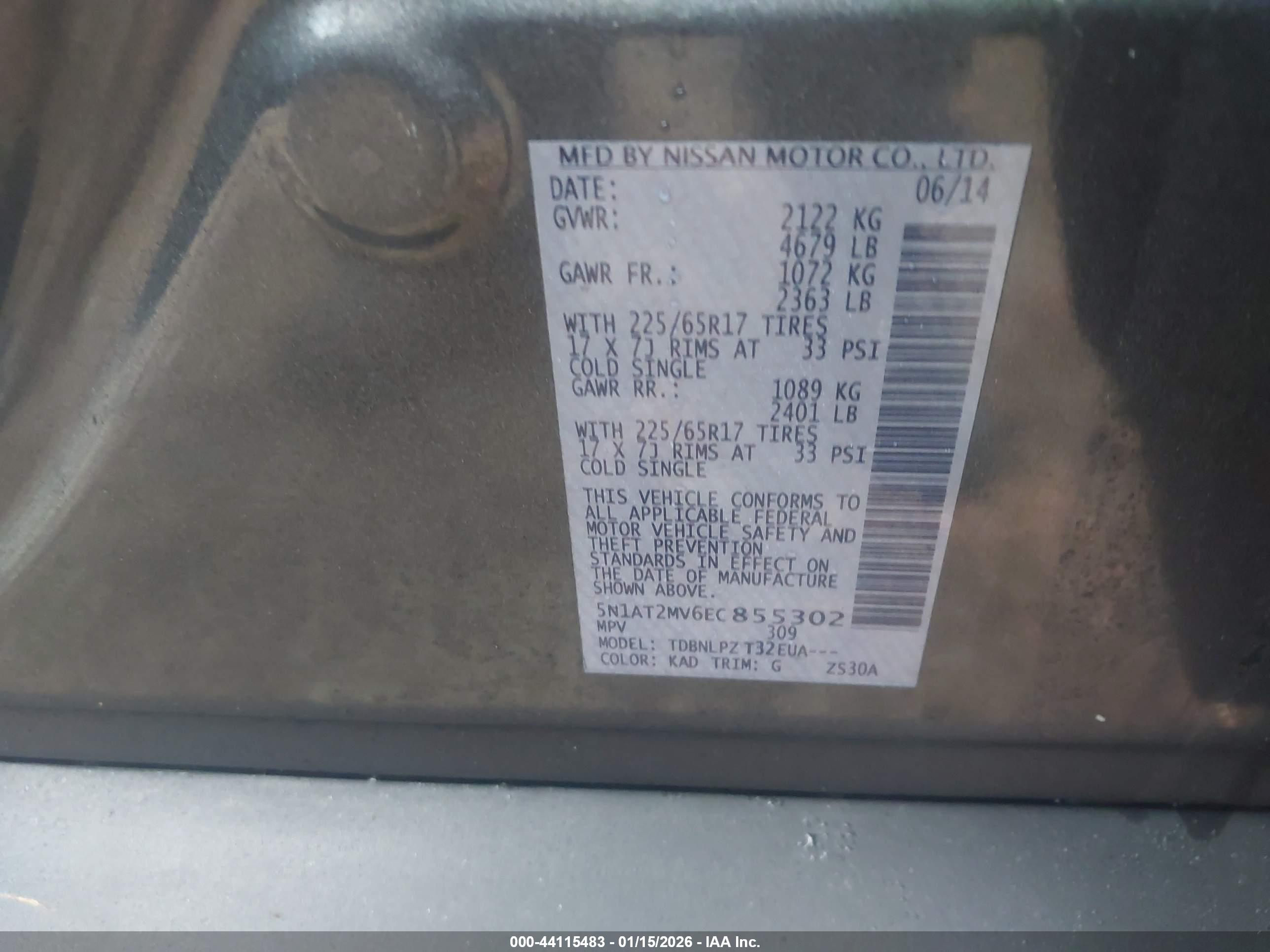 NISSAN ROGUE image 9