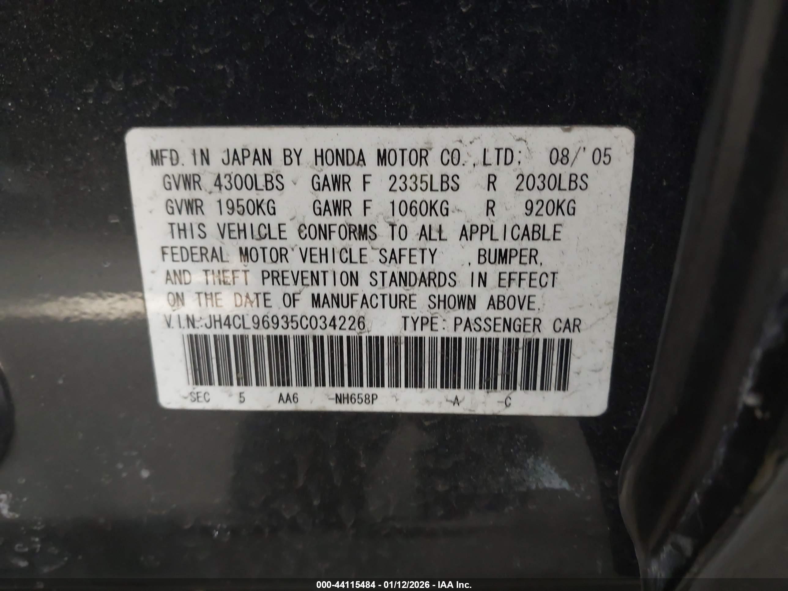 ACURA TSX image 9