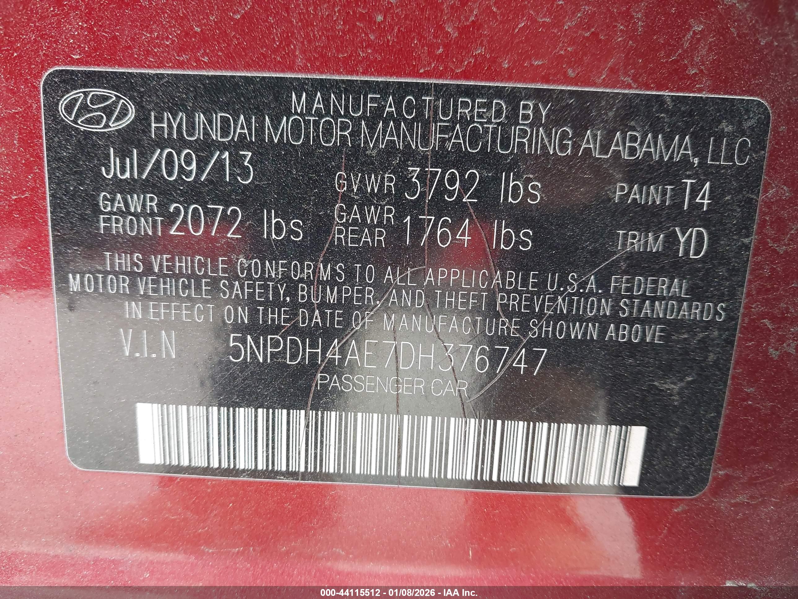 HYUNDAI ELANTRA image 9