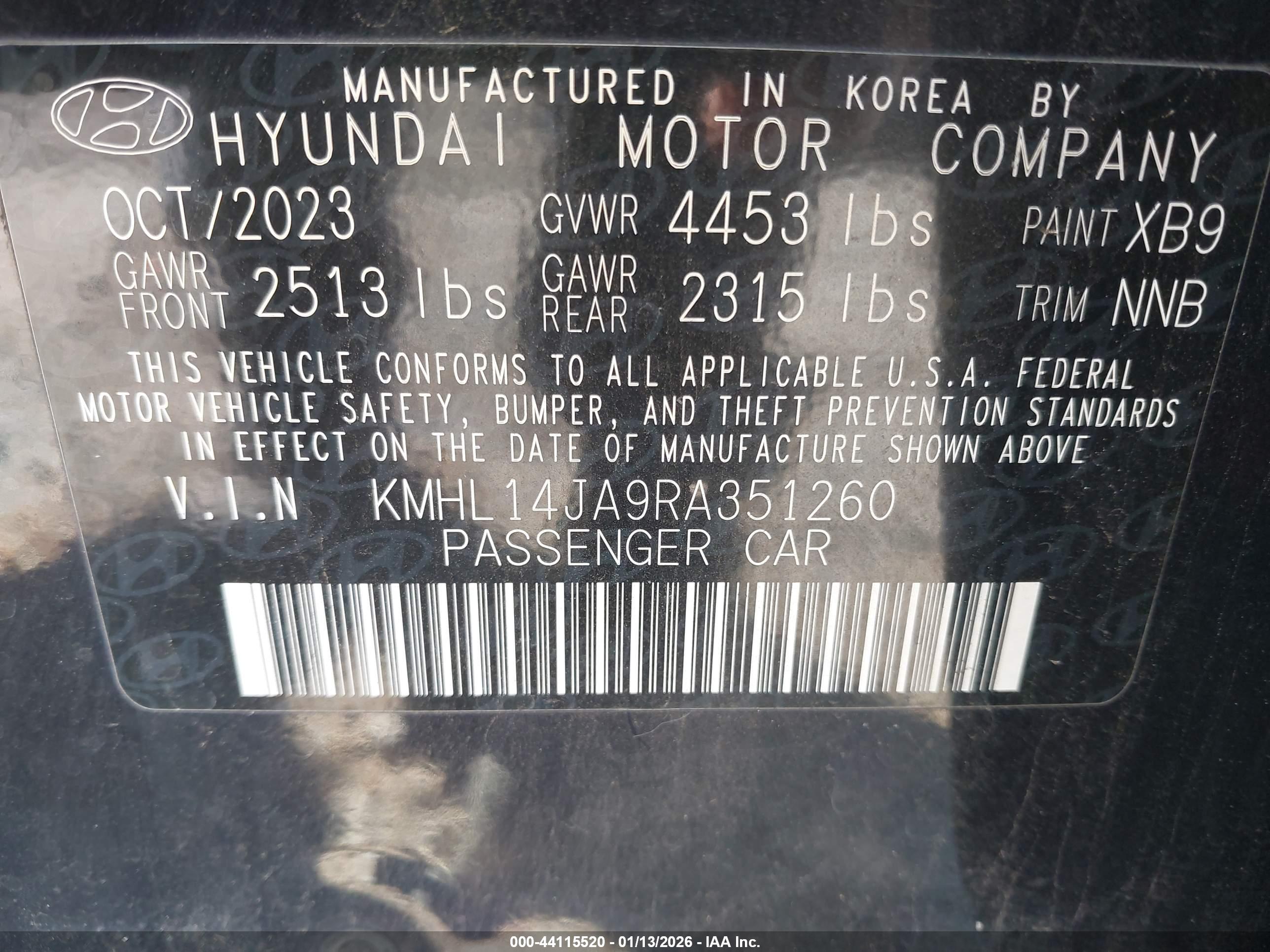 HYUNDAI SONATA image 9