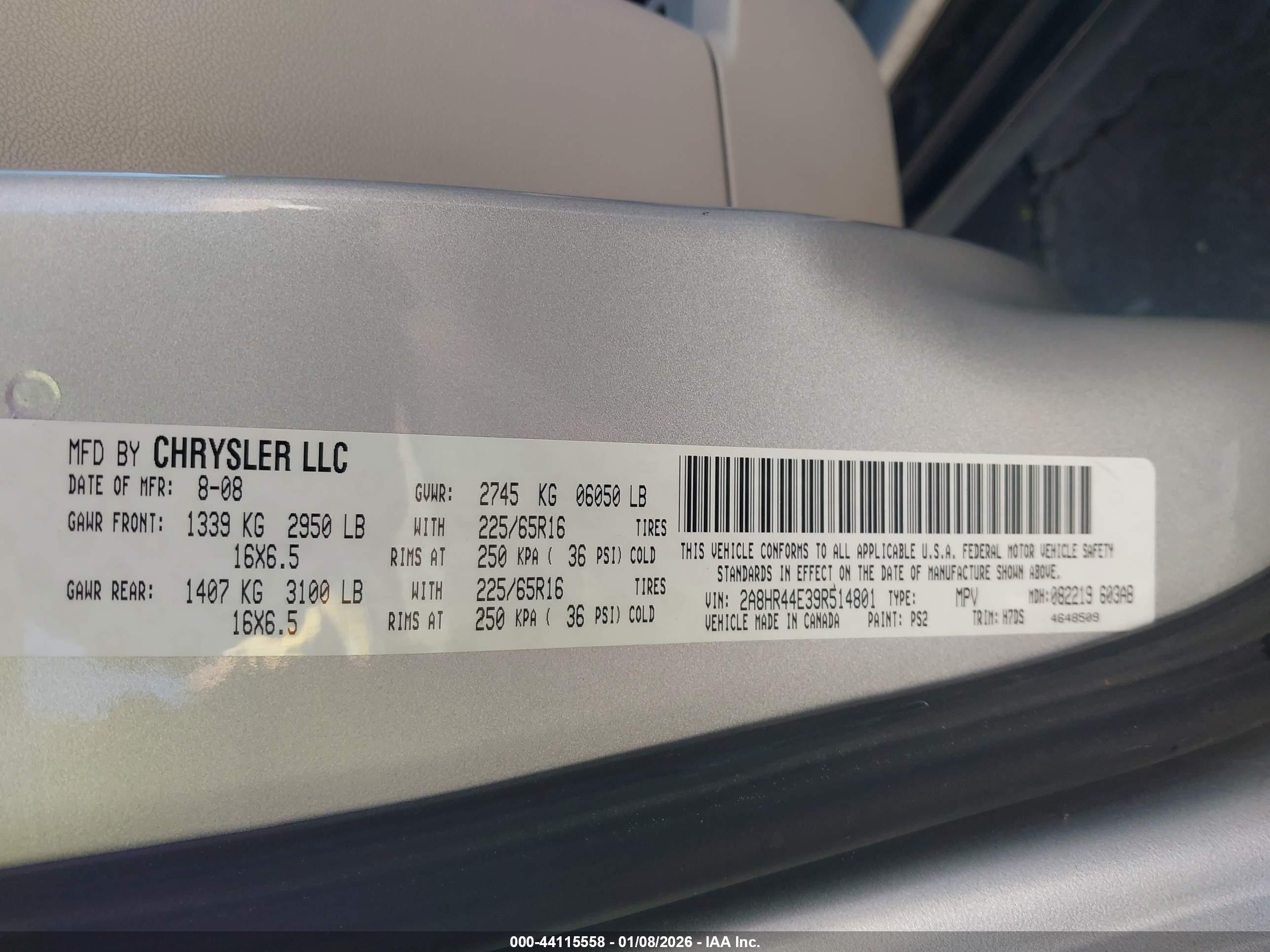 CHRYSLER TOWN image 9