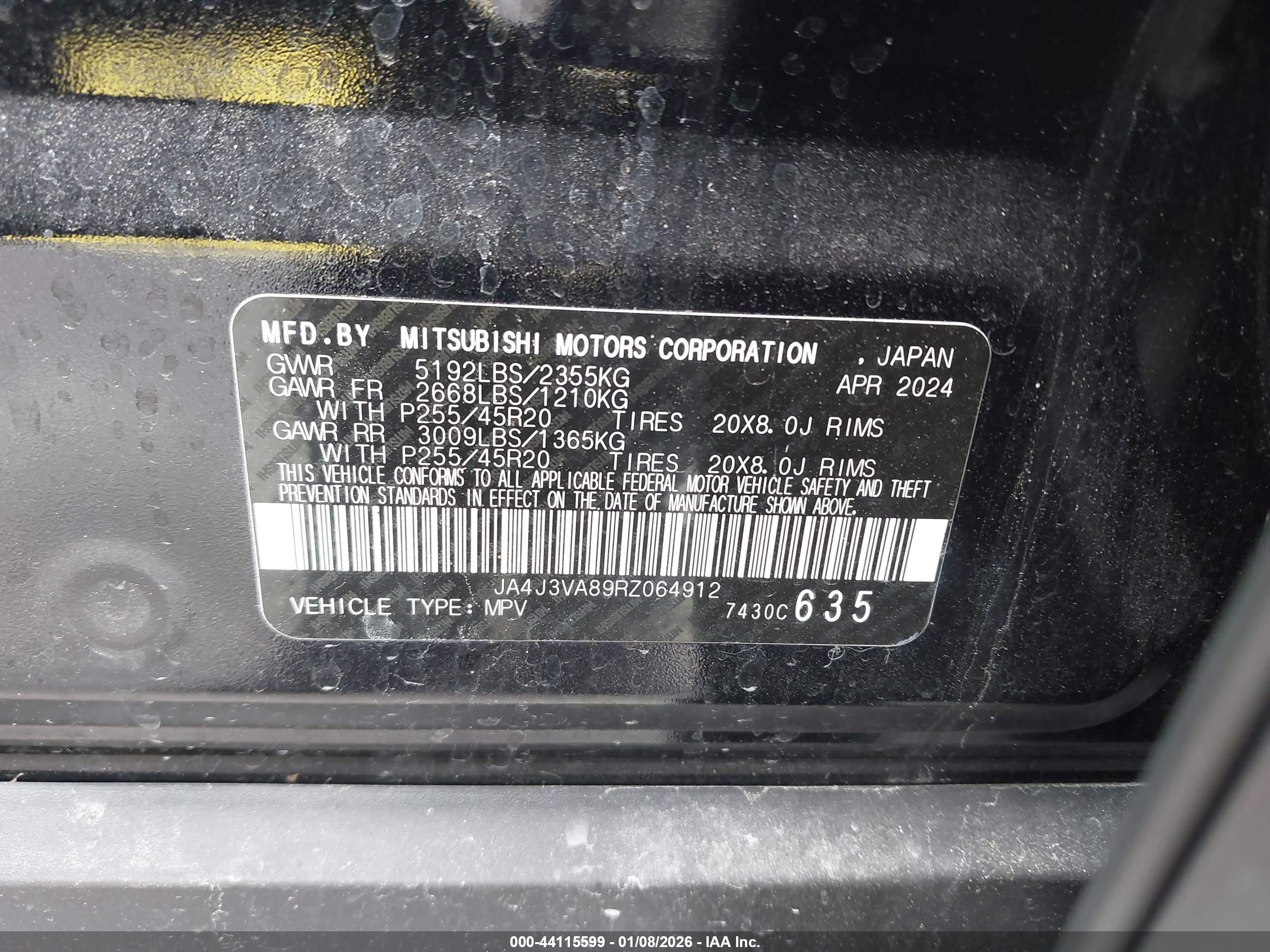MITSUBISHI OUTLANDER image 9