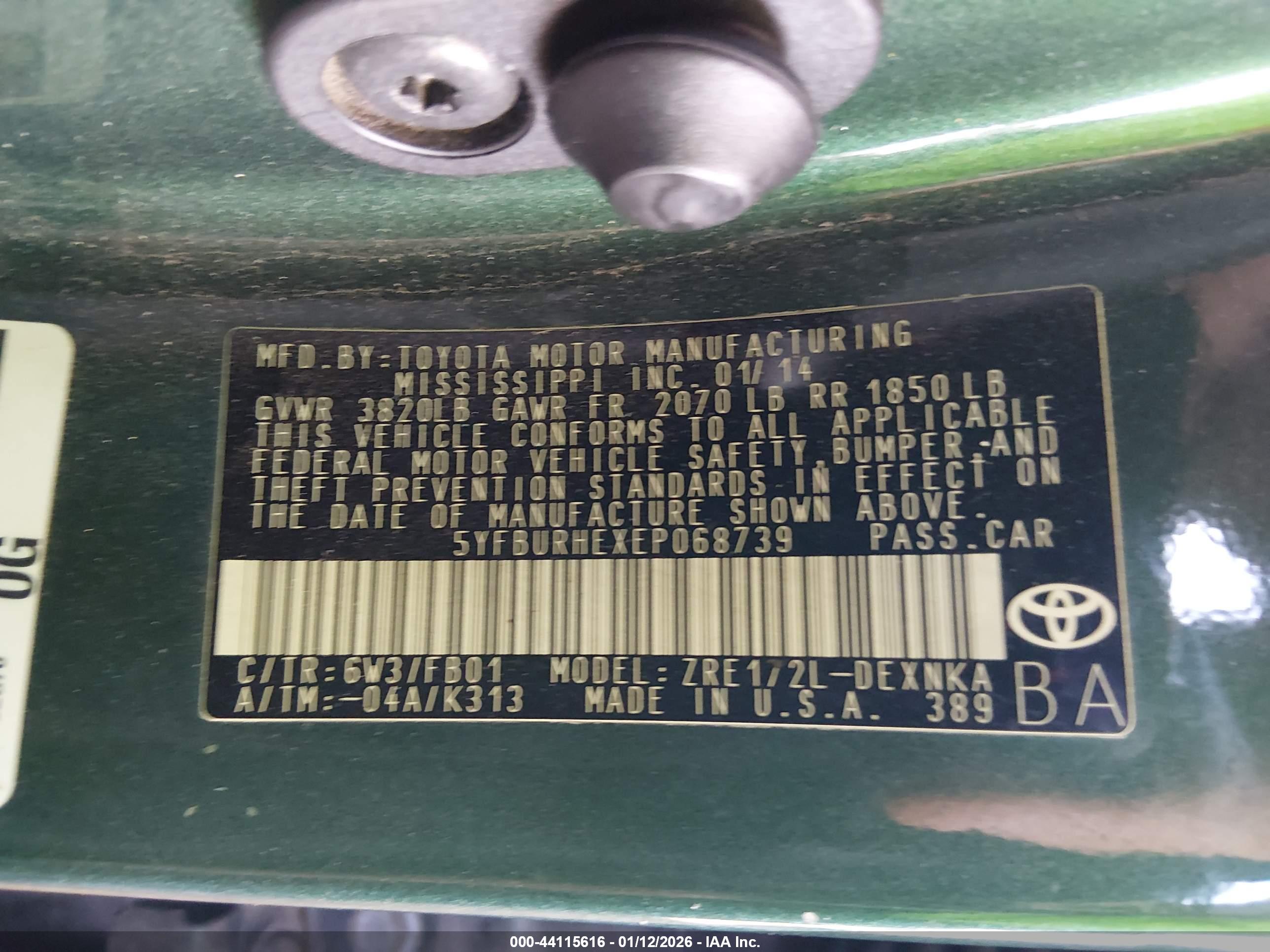 TOYOTA COROLLA image 9