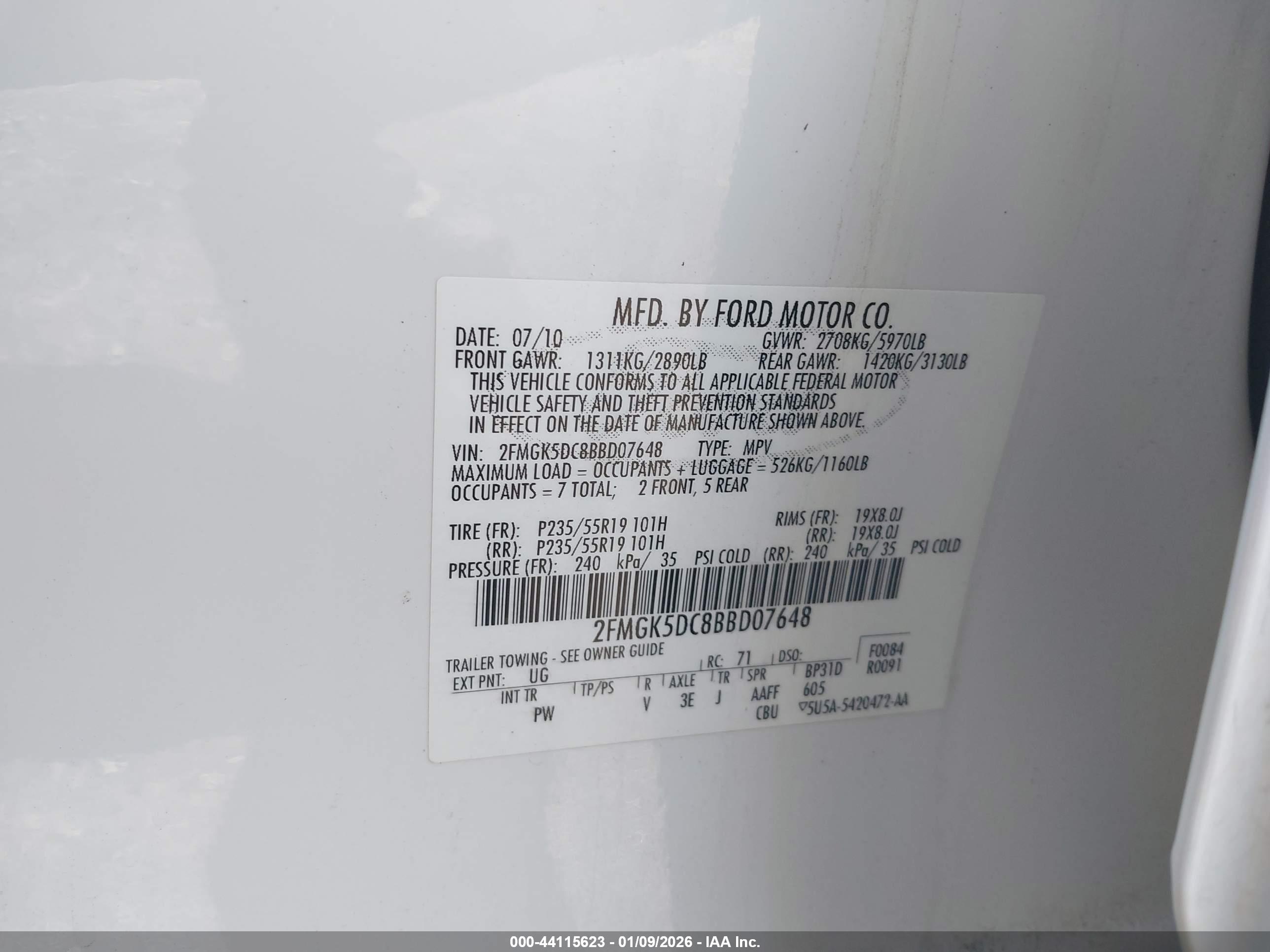 FORD FLEX image 9