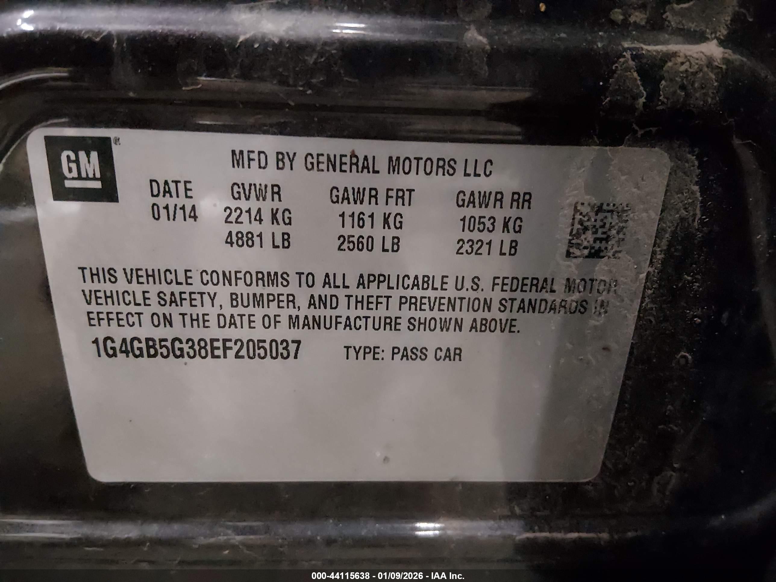 BUICK LACROSSE image 9