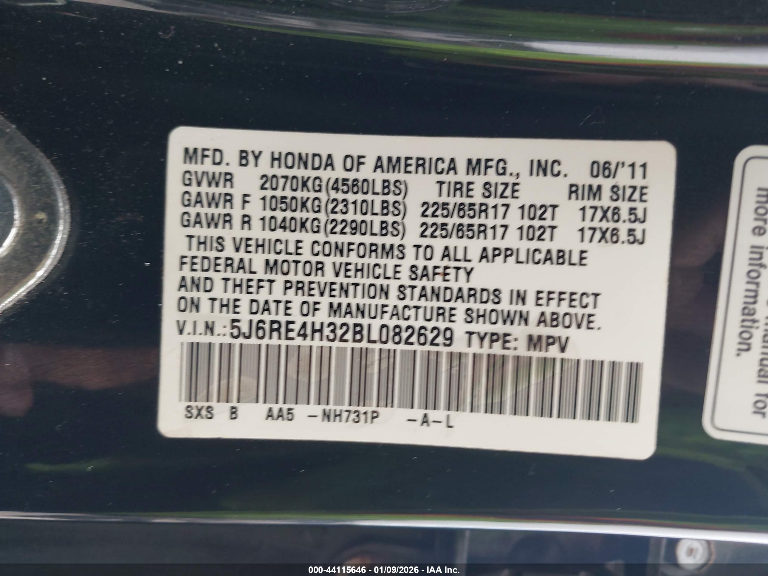 HONDA CR-V image 9