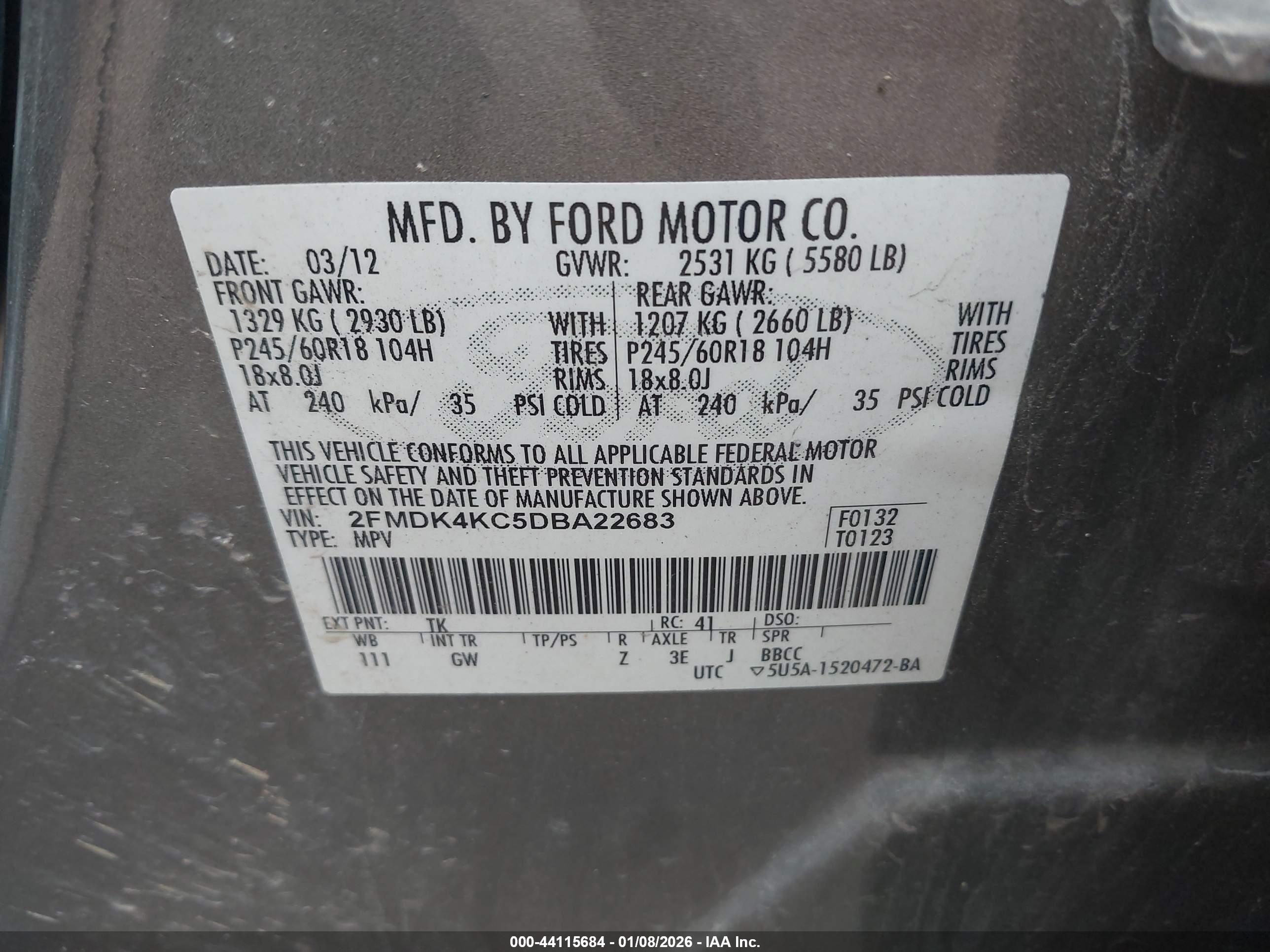 FORD EDGE image 9