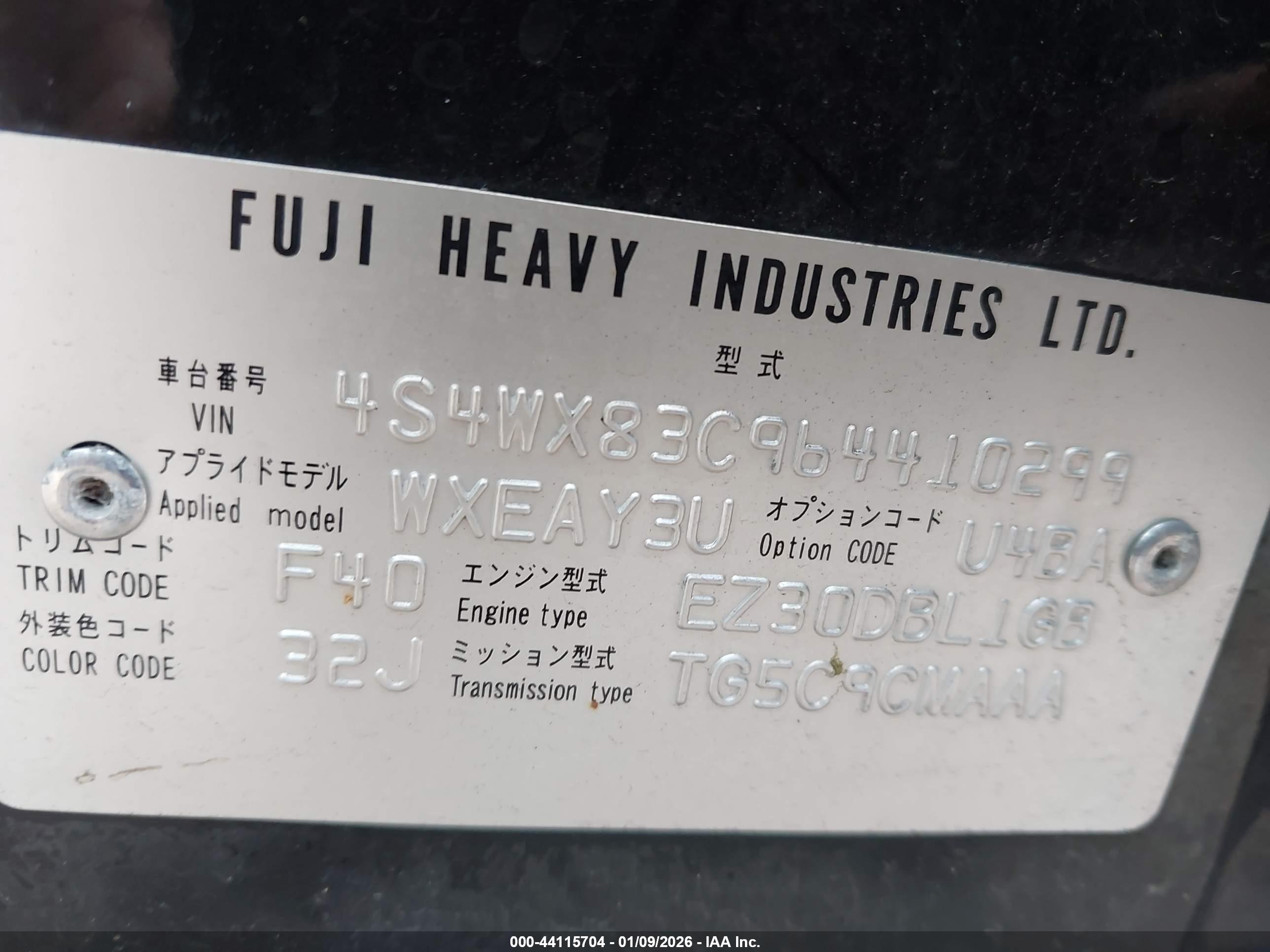 SUBARU B9 image 9