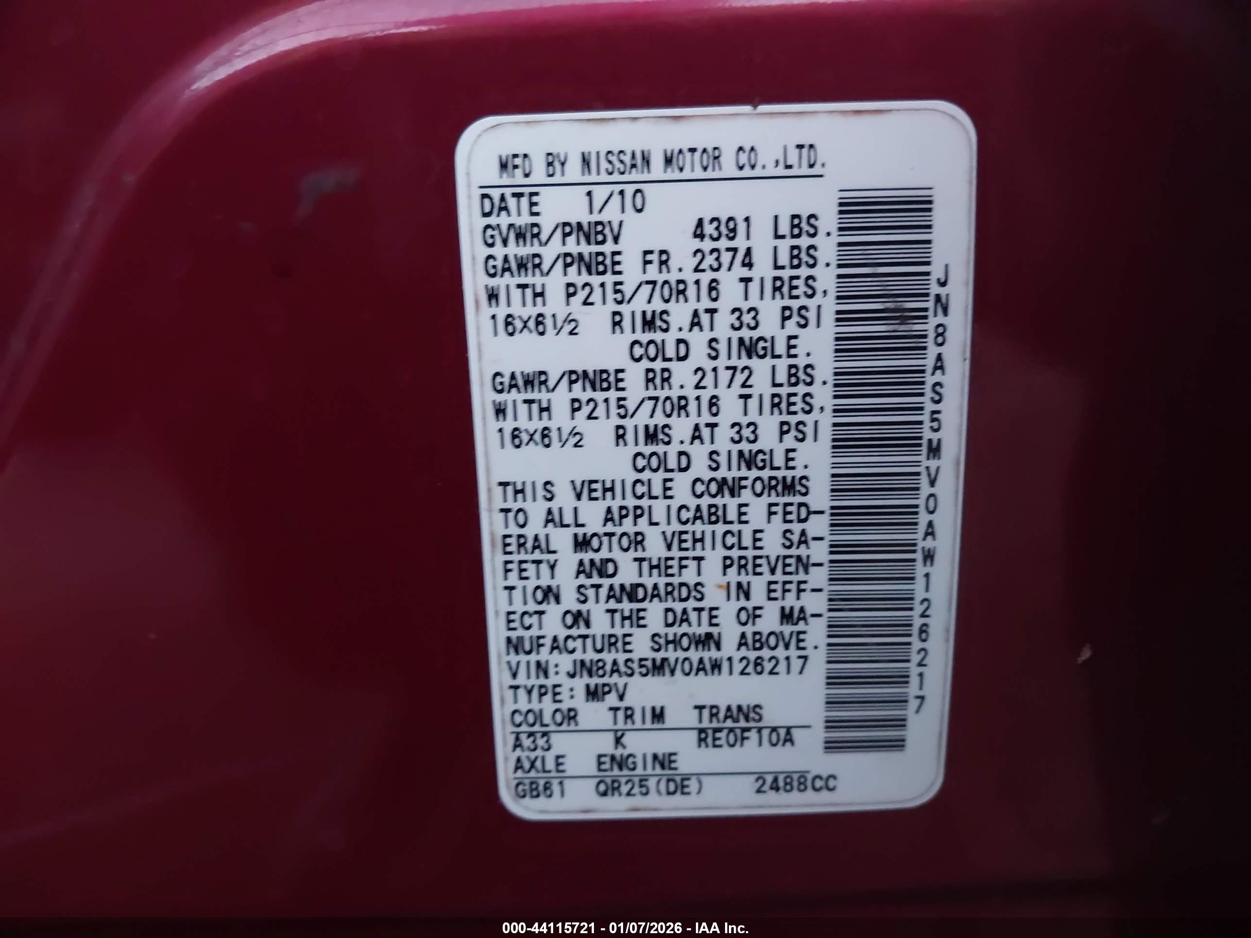NISSAN ROGUE image 9