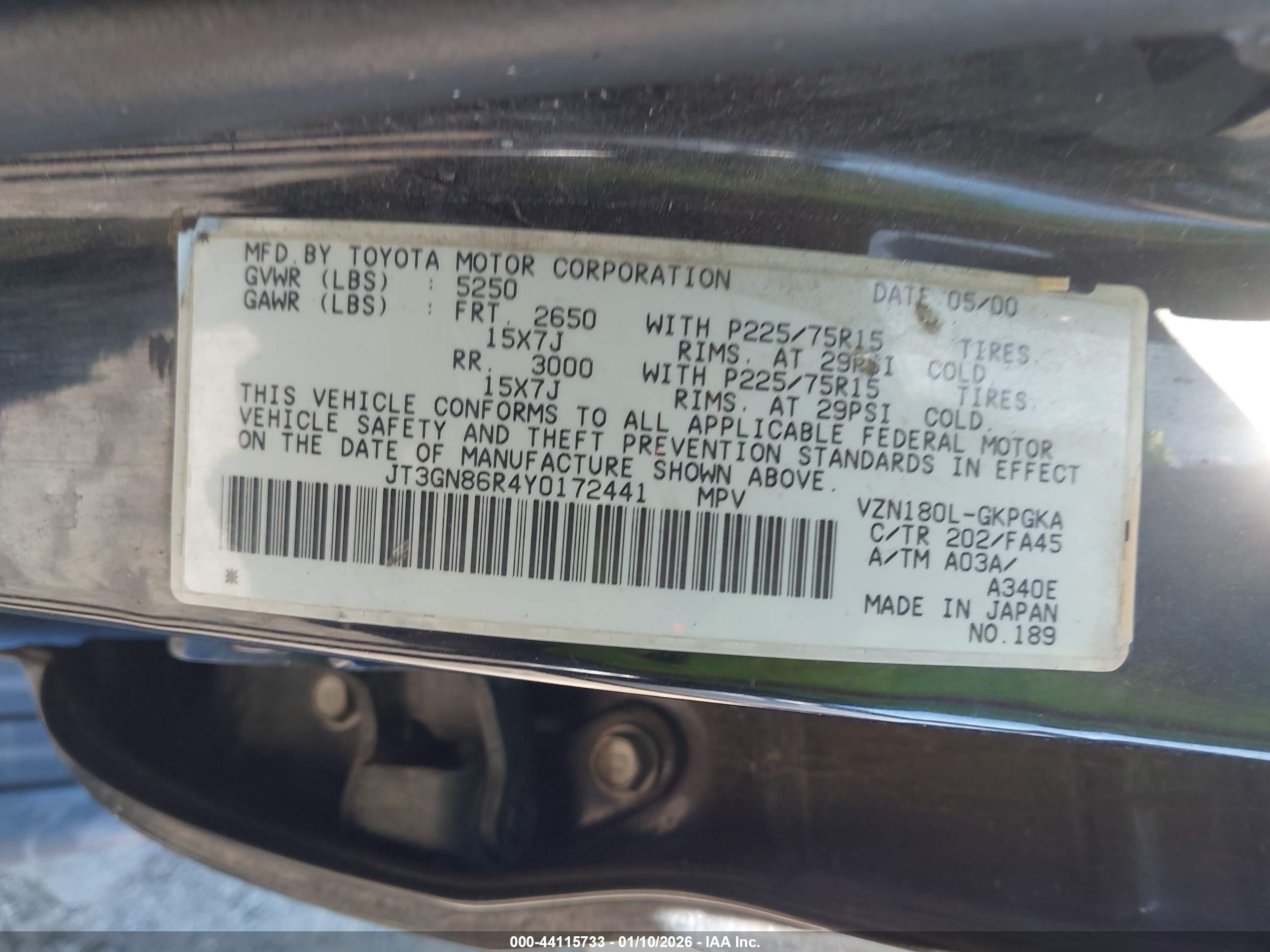 TOYOTA 4RUNNER image 9