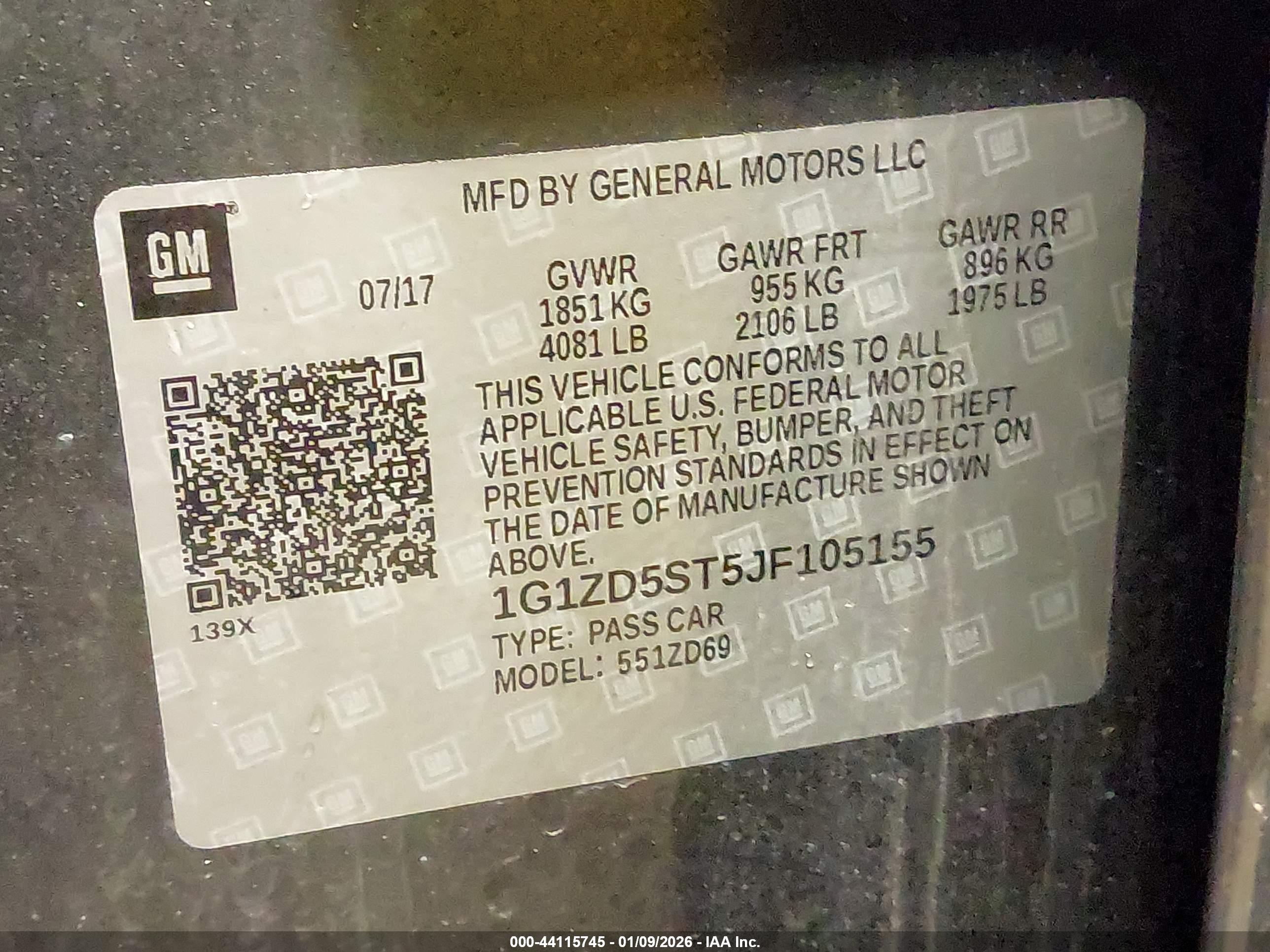 CHEVROLET MALIBU image 9