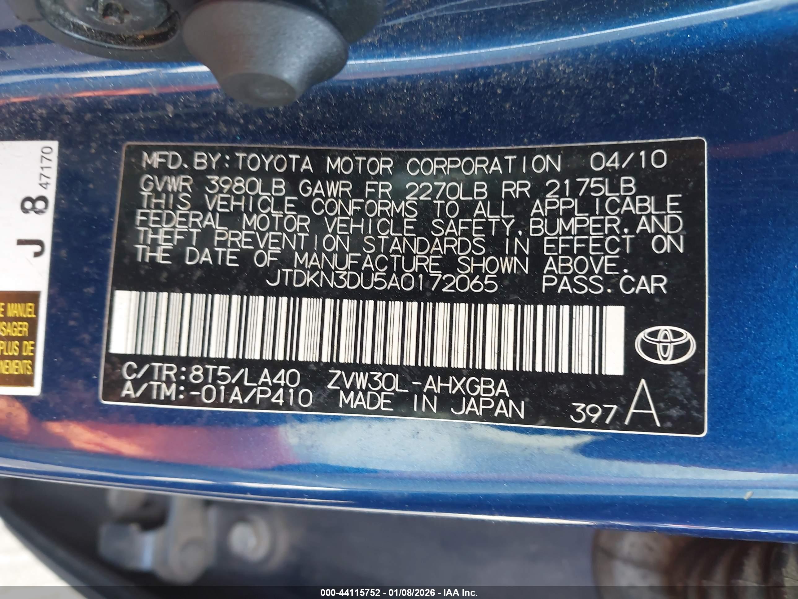 TOYOTA PRIUS image 9