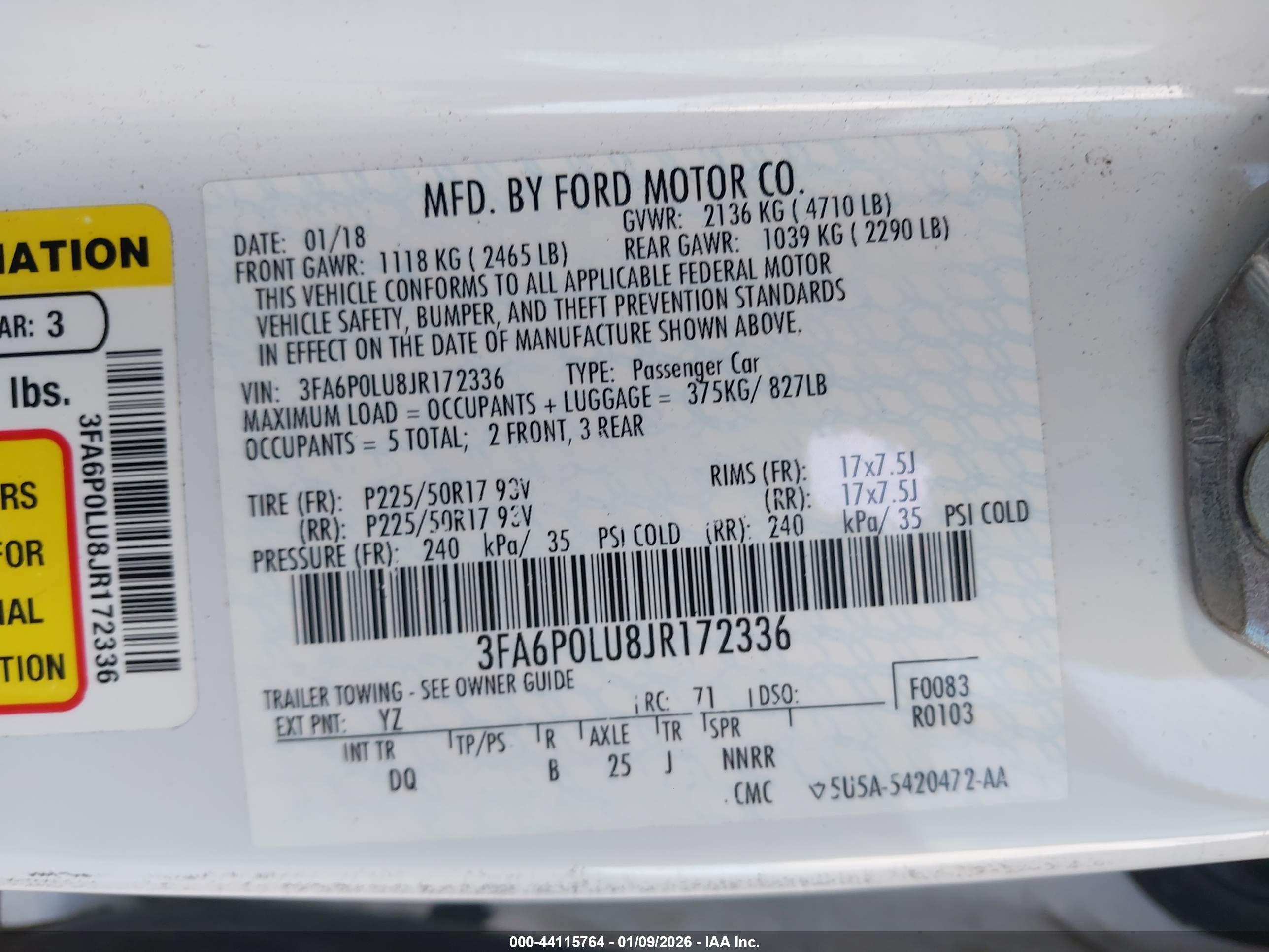 FORD FUSION image 9