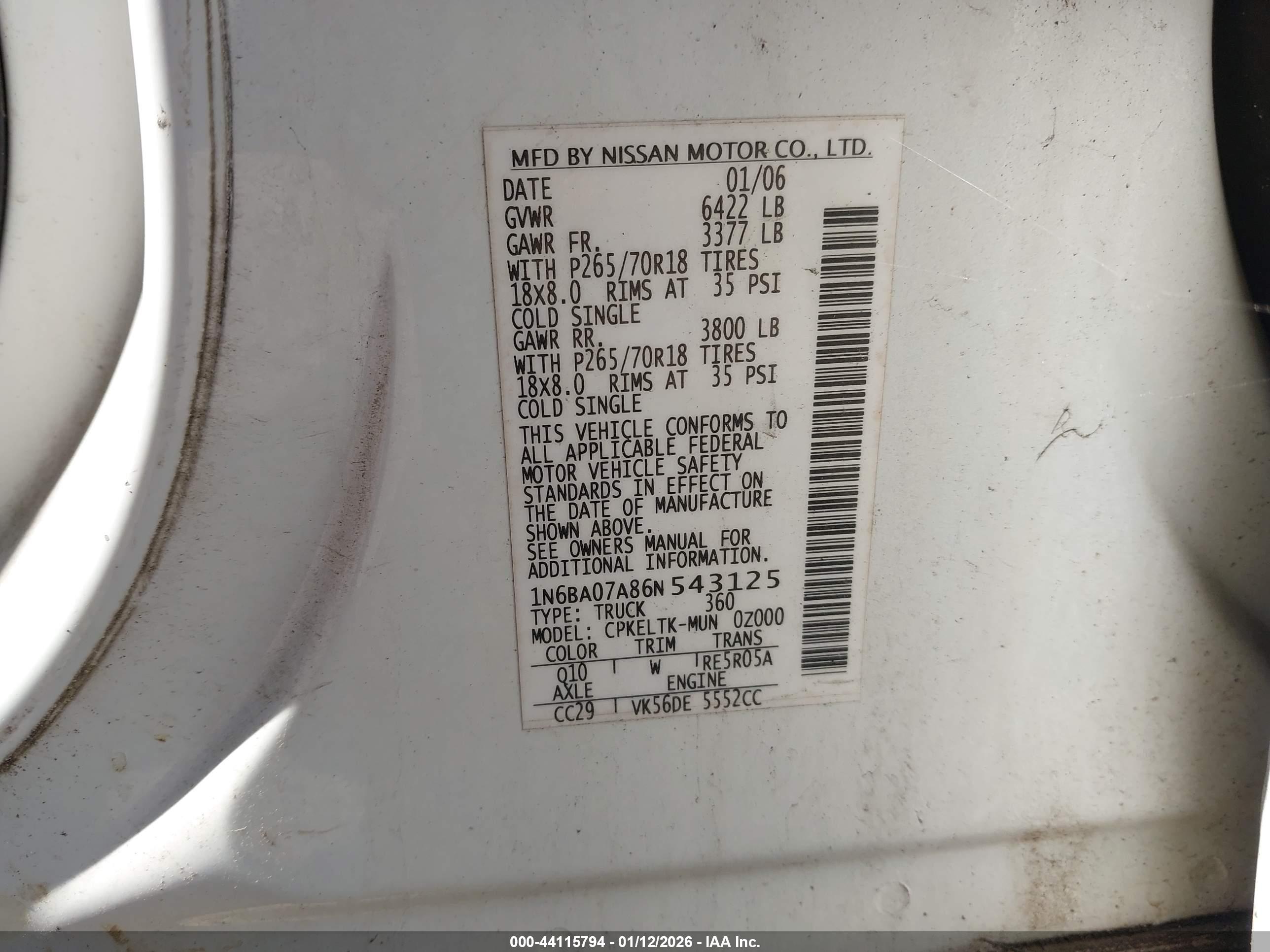 NISSAN TITAN image 9