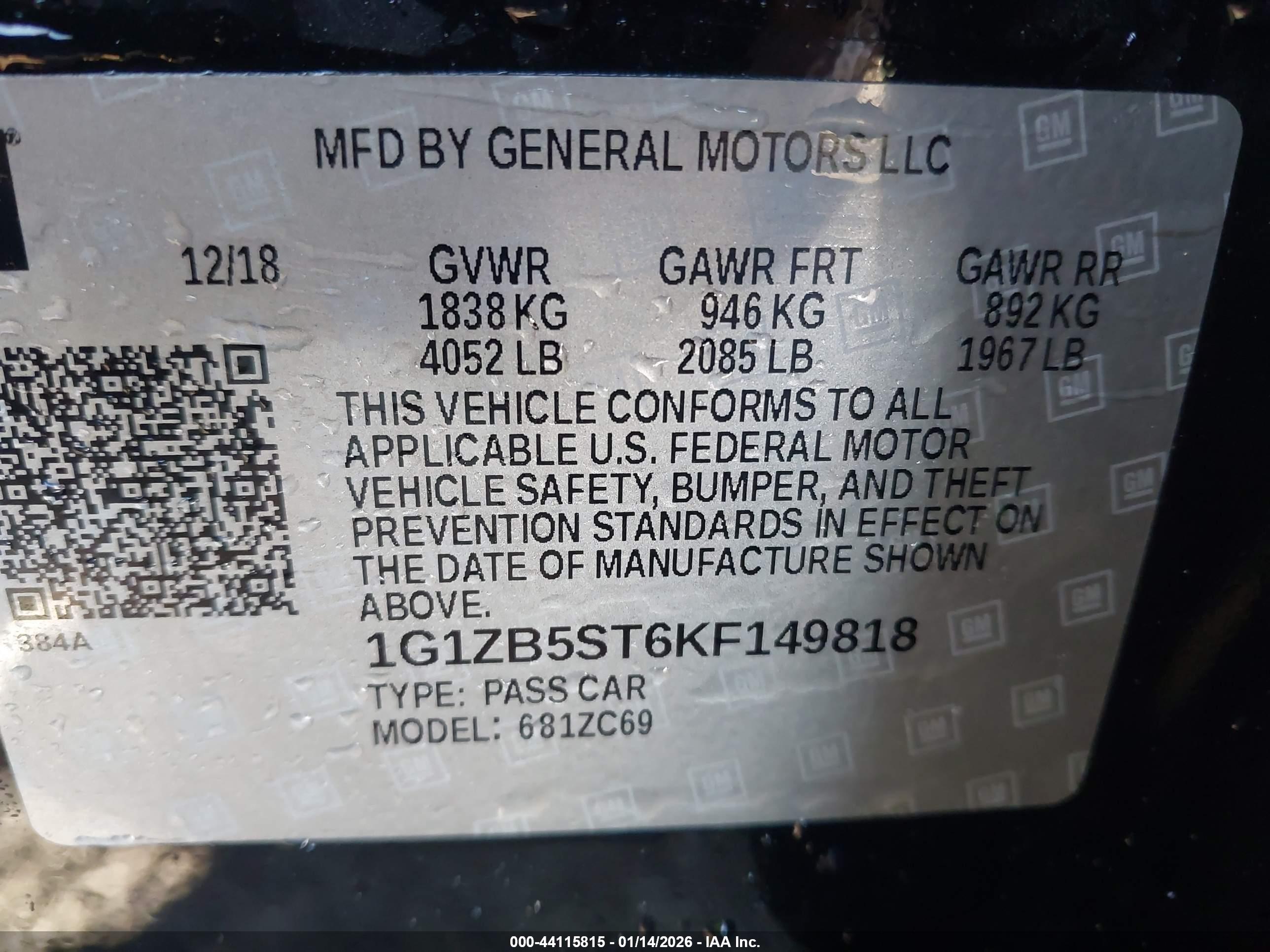CHEVROLET MALIBU image 9