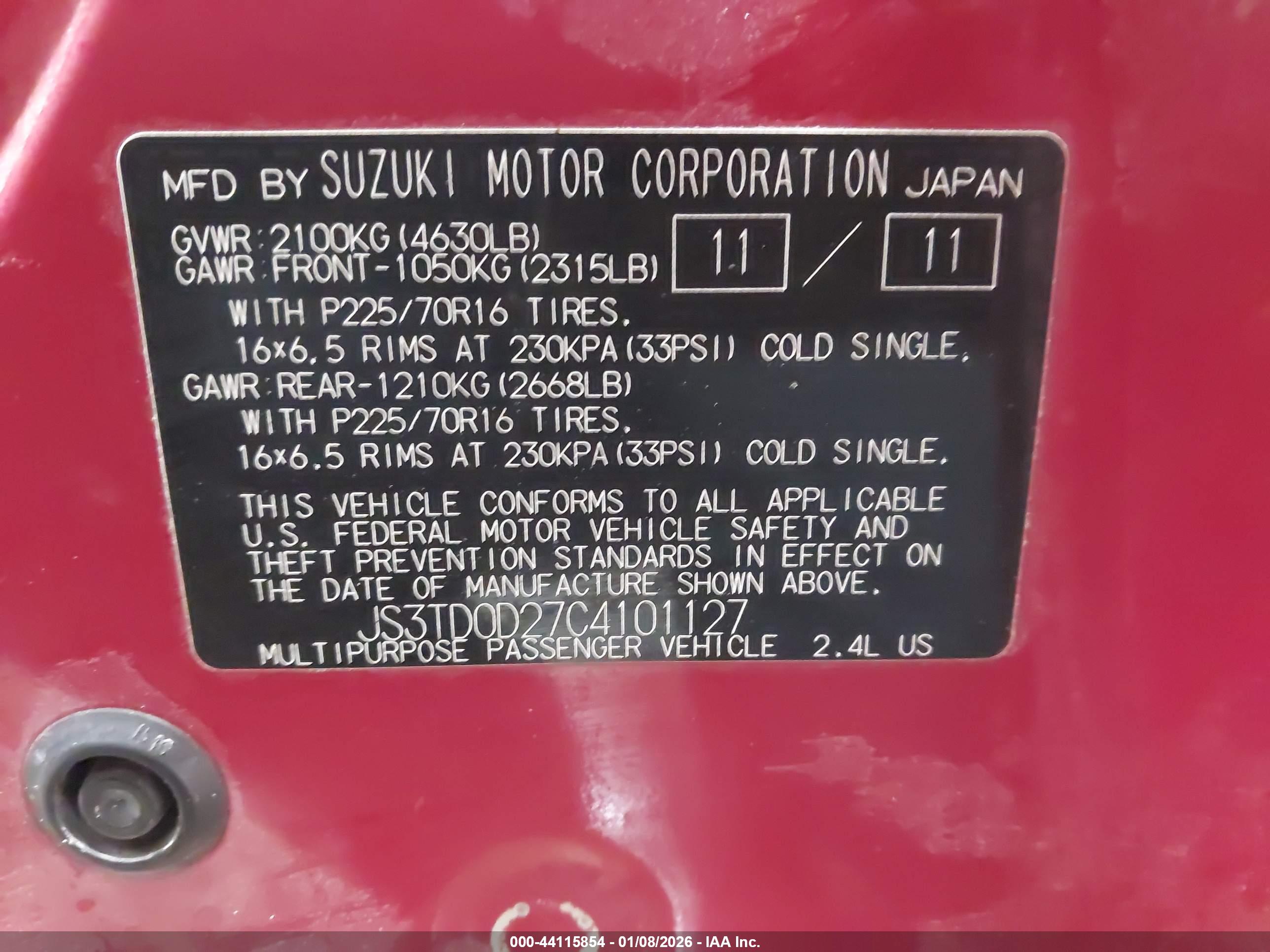 SUZUKI GRAND image 9