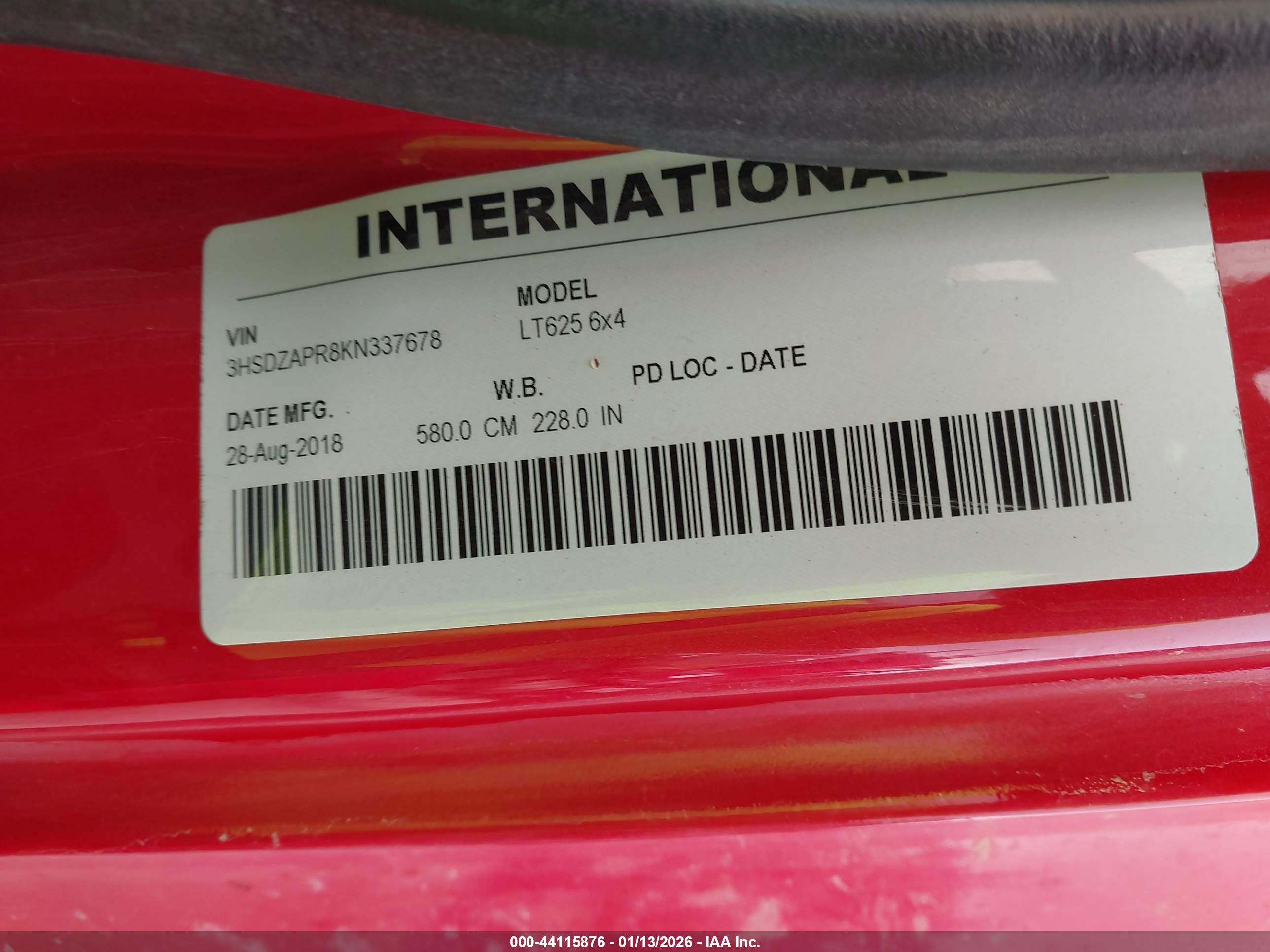 INTERNATIONAL LT image 9